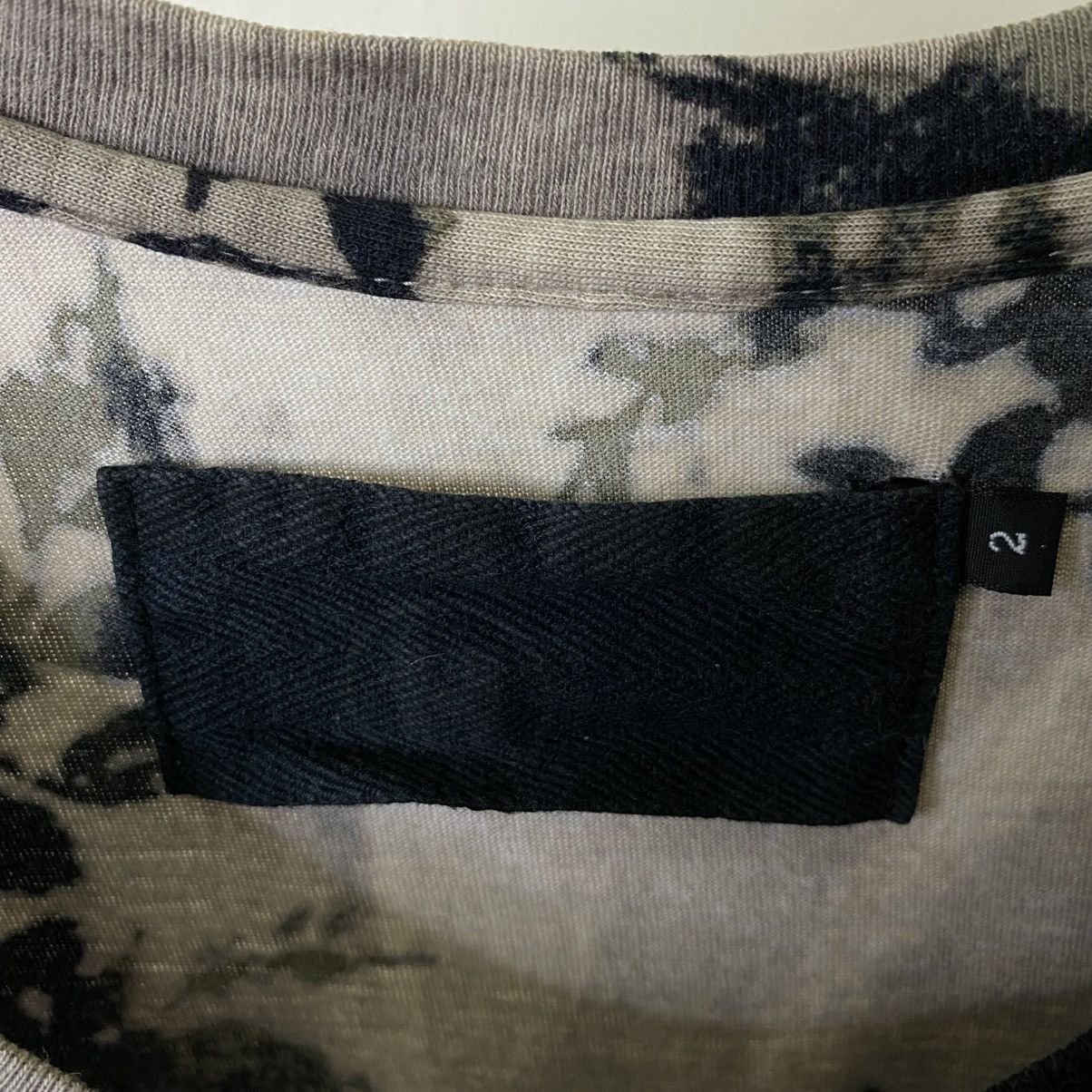 gomme Maki Hiroshige Issey Miyake Yohji Yamamoto Floral AOP Tee Size US M / EU 48-50 / 2 - 3 Thumbnail