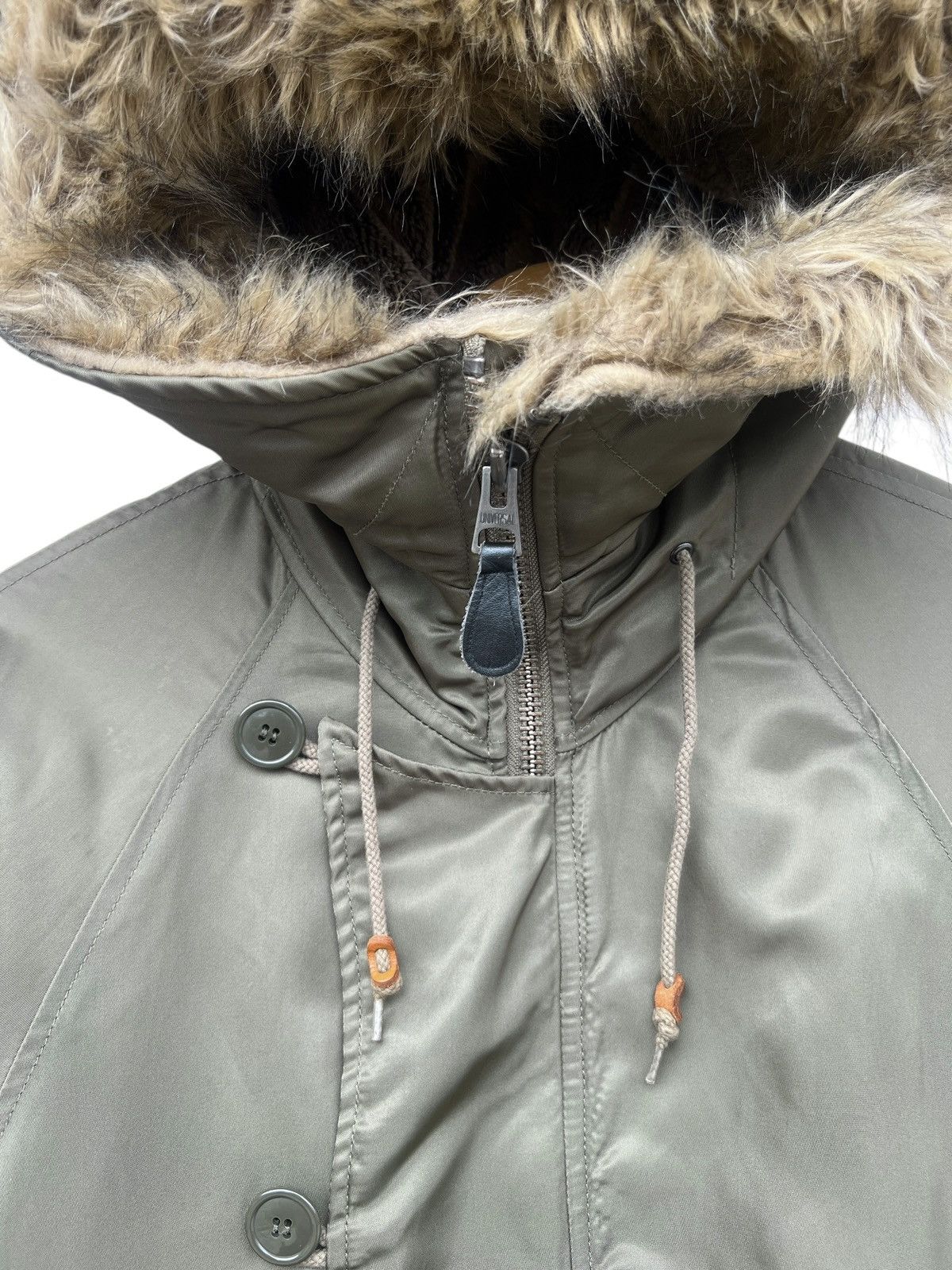 Journal Standard Journal Standard Military Bomber Fur Long Jacket Size US M / EU 48-50 / 2 - 4 Thumbnail