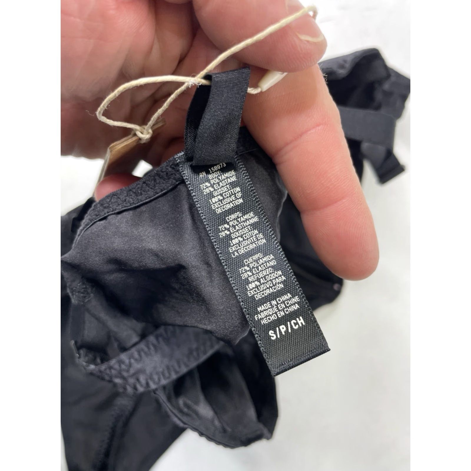 SKIMS NWT Skims Bodysuit Stretch Satin Onyx Black Size S Women One Piece Satin Bodysuit Womens Small NWT Skims Stretch Satin Bodysuit Onyx Size Small Size S / US 4 / IT 40 - 5 Thumbnail