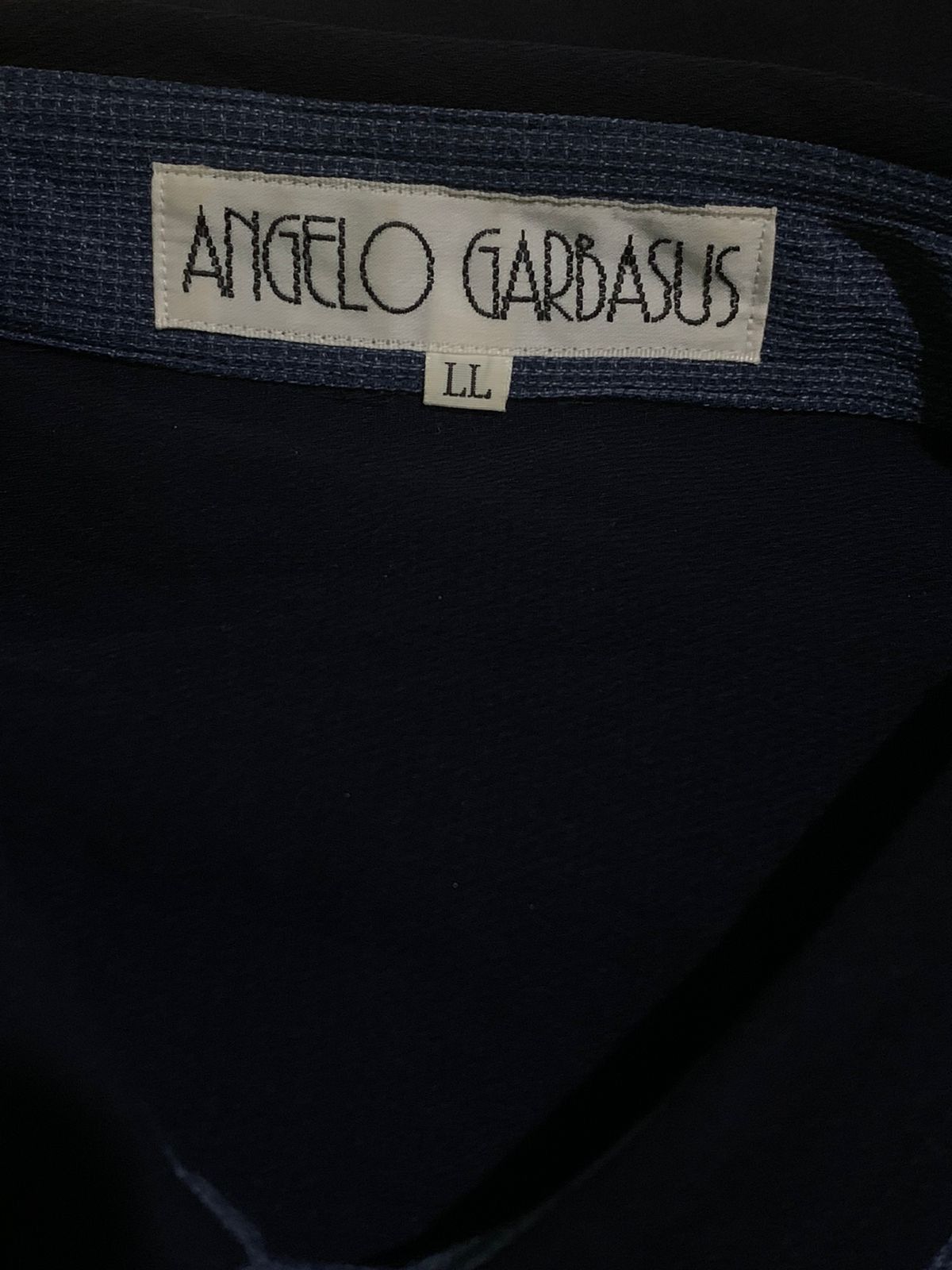 Vintage 2000s Angelo Garbasus Two Tone Shirt Size US XL / EU 56 / 4 - 4 Thumbnail