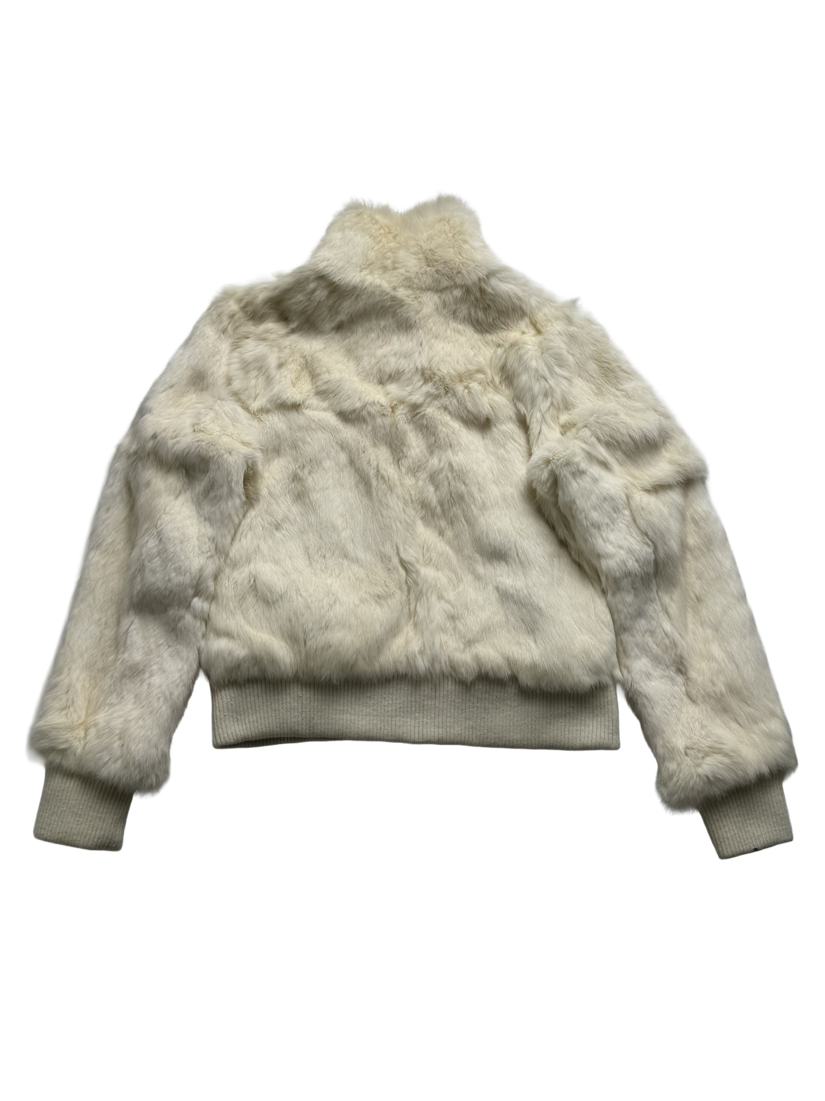 Vintage Vintage Real Rabbit Fur Cropped Jacket Size M / US 6-8 / IT 42-44 - 13 Thumbnail