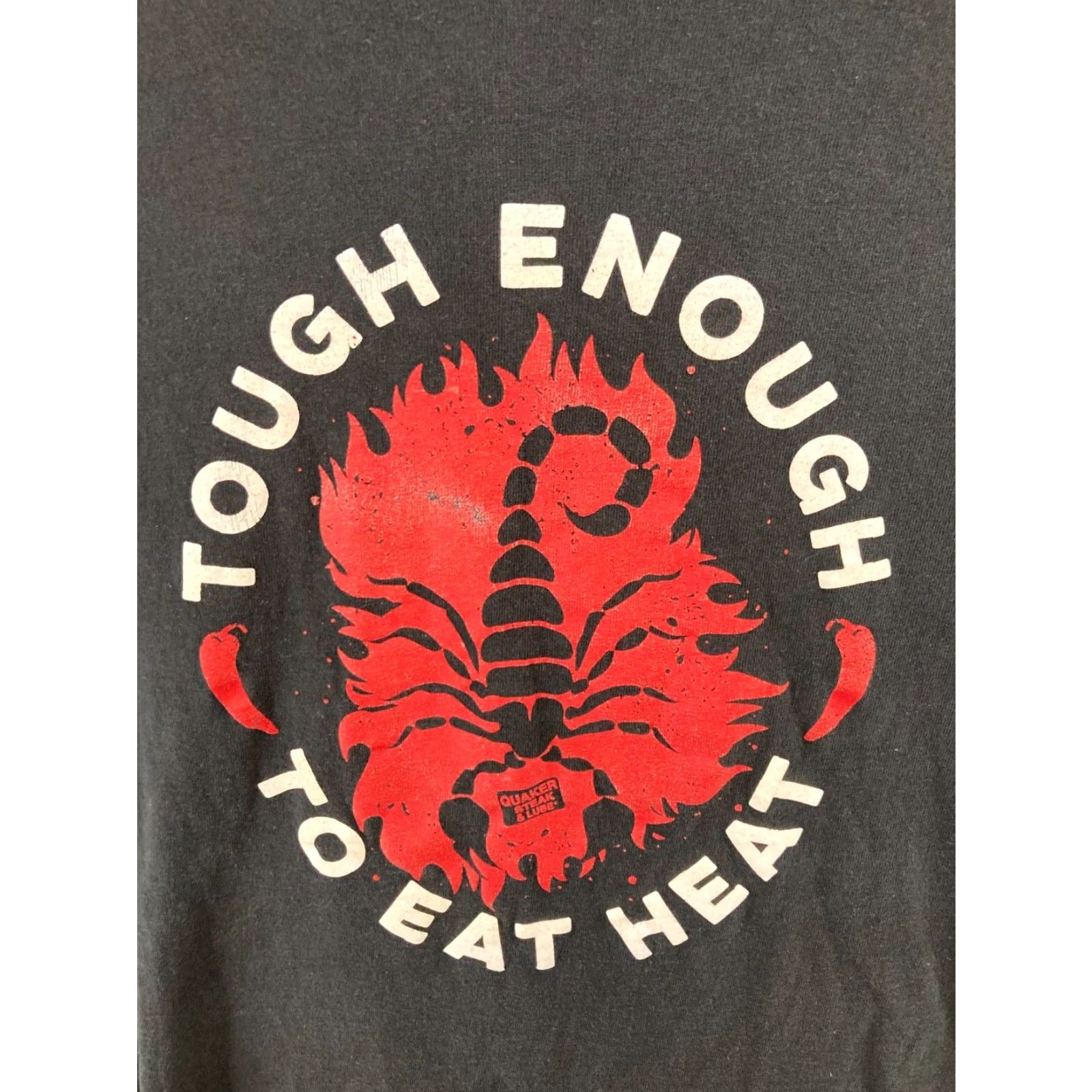 Vintage Quaker Steak Lube Mens T Shirt Medium Scorpion Tough Enough Size US M / EU 48-50 / 2 - 4 Thumbnail
