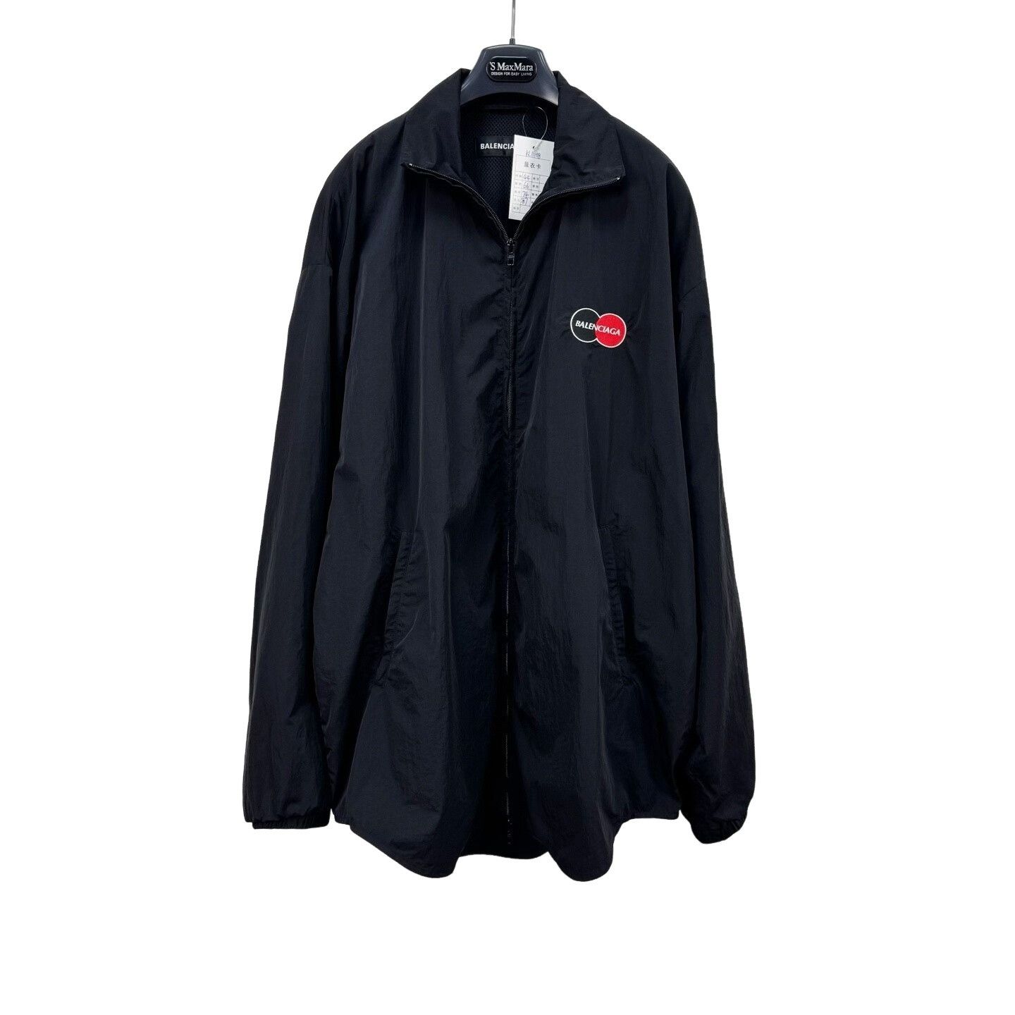 Balenciaga Balenciaga Embroidered Logo Windbreaker Size 44 Size US S / EU 44-46 / 1 - 1 Thumbnail