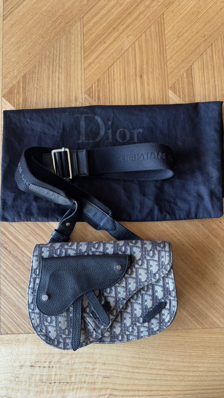 Dior Dior Saddle Messenger Pouch Oblique Canvas 2020 Bag Size ONE SIZE - 3 Thumbnail