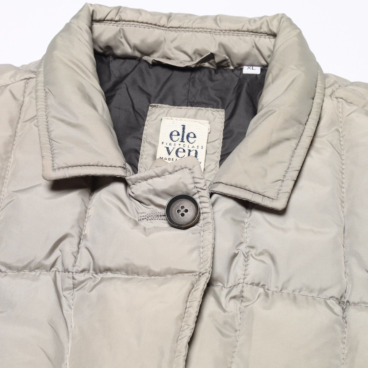 Eleventy Eleventy Goose Down Nylon Jacket Puffer Grey Size M / US 6-8 / IT 42-44 - 11 Thumbnail