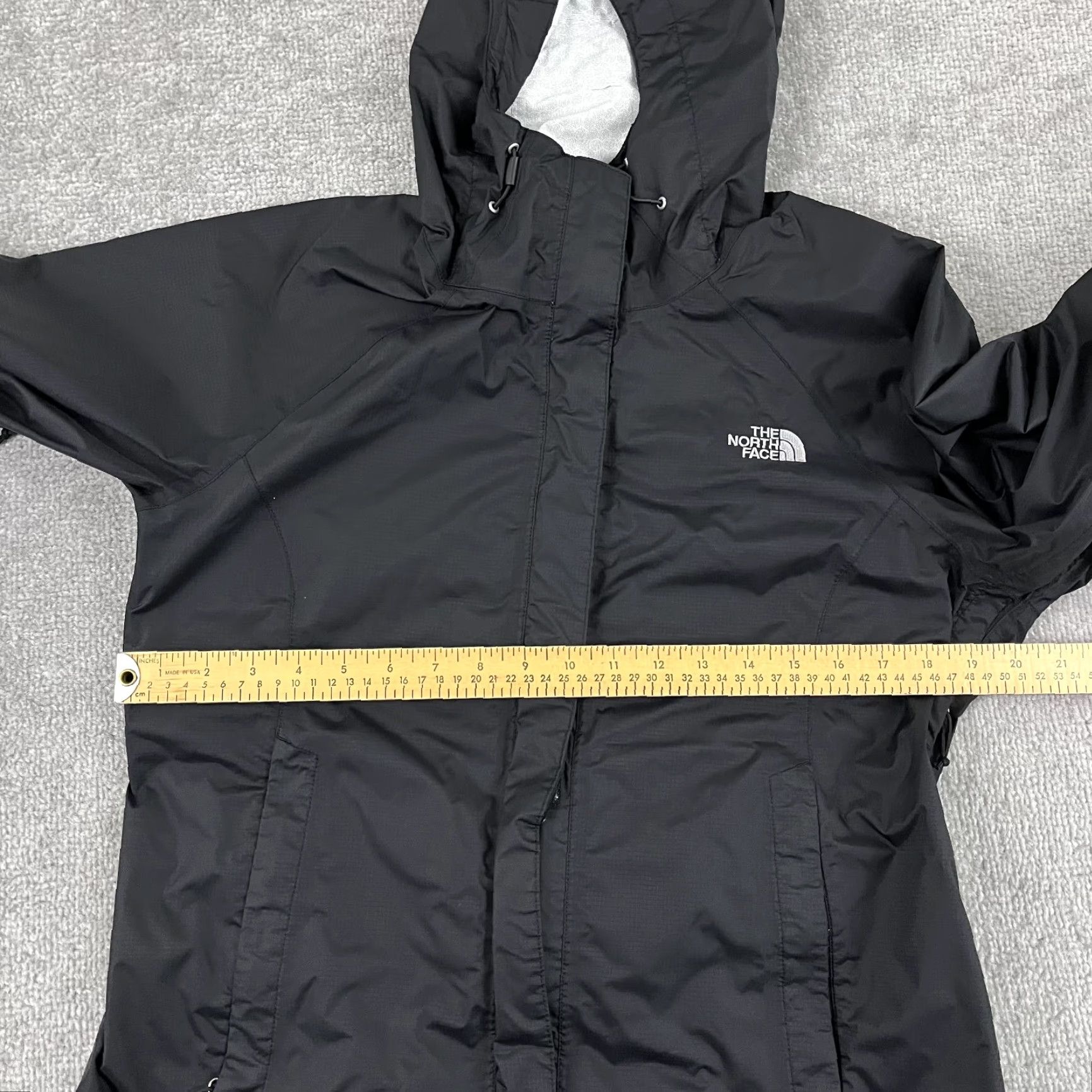The North Face The North Face Jacket Medium Black Rain Coat Hooded Hiking Hyvent 2.5L Womens Size M / US 6-8 / IT 42-44 - 6 Thumbnail