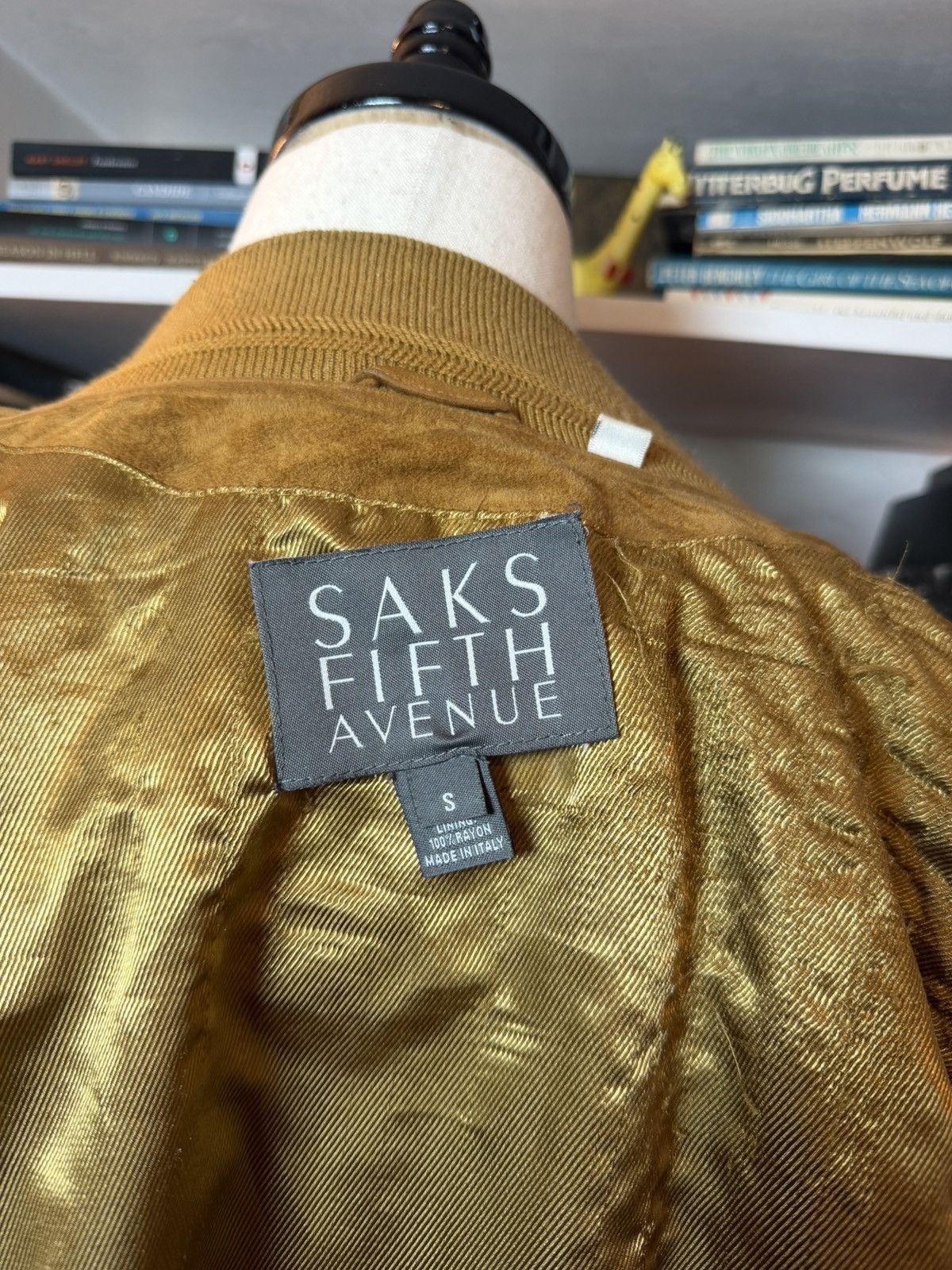 Saks Fifth Avenue Saks Fifth Avenue suede brown bomber Size US S / EU 44-46 / 1 - 6 Thumbnail
