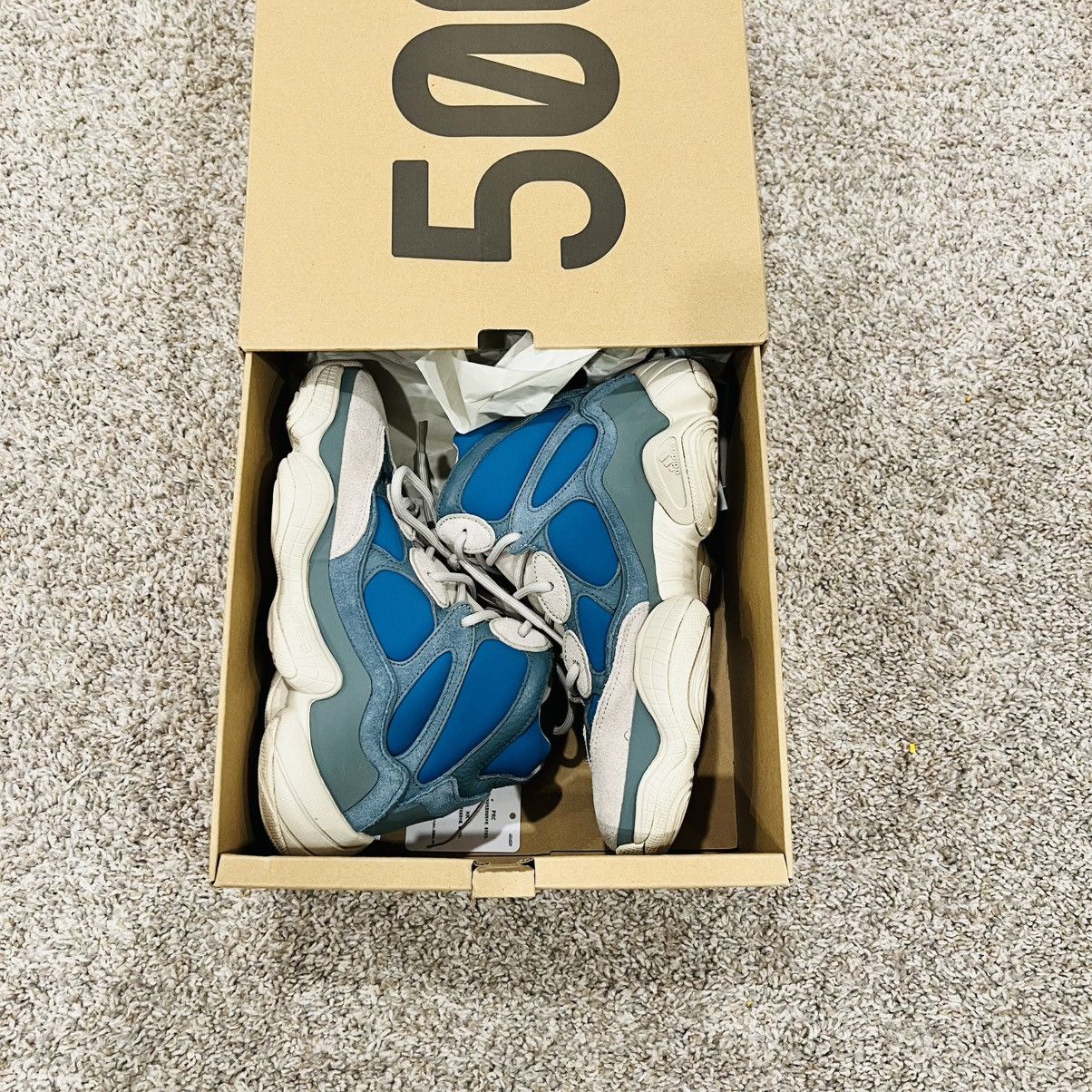 Adidas × Yeezy Adidas Yeezy 500 High Frozen Blue Mens 8 Size US 8 / EU 41 - 1 Thumbnail