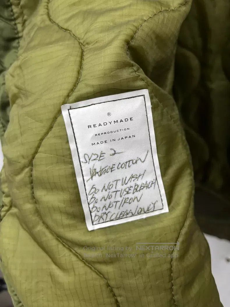 READYMADE Ready Made Embroidered fishtail rare pilot cotton jacket Size US M / EU 48-50 / 2 - 6 Thumbnail