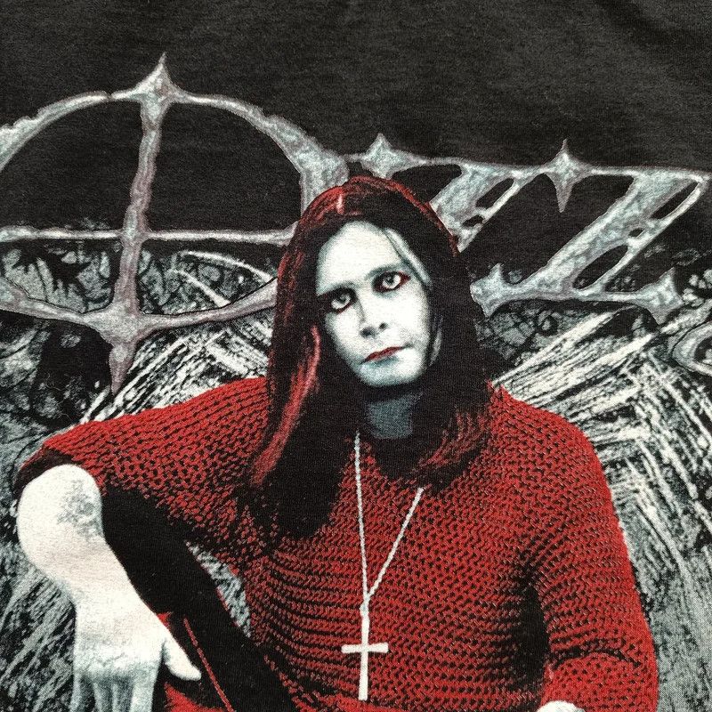 Ozzy Osbourne Vintage Ozzy Osbourne Black Tshirt XXL Graphic Print Band Size US XXL / EU 58 / 5 - 5 Thumbnail
