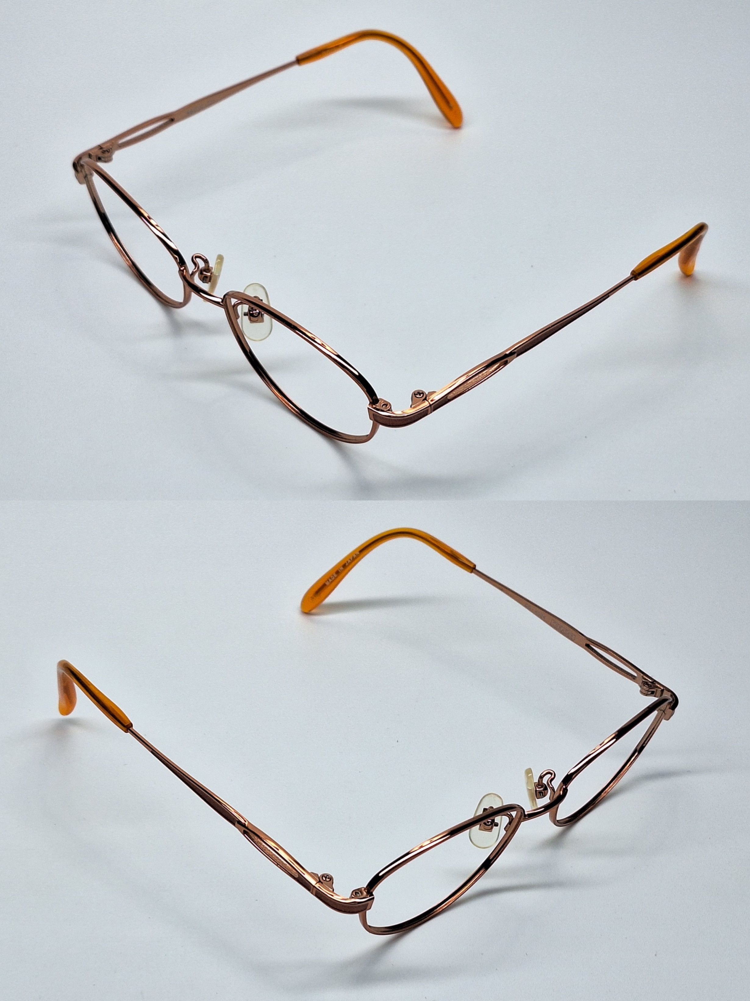 Other CERASEE CS-4534 Pure Titanium Oval Eyeglasses Vintage 8g Size ONE SIZE - 8 Thumbnail