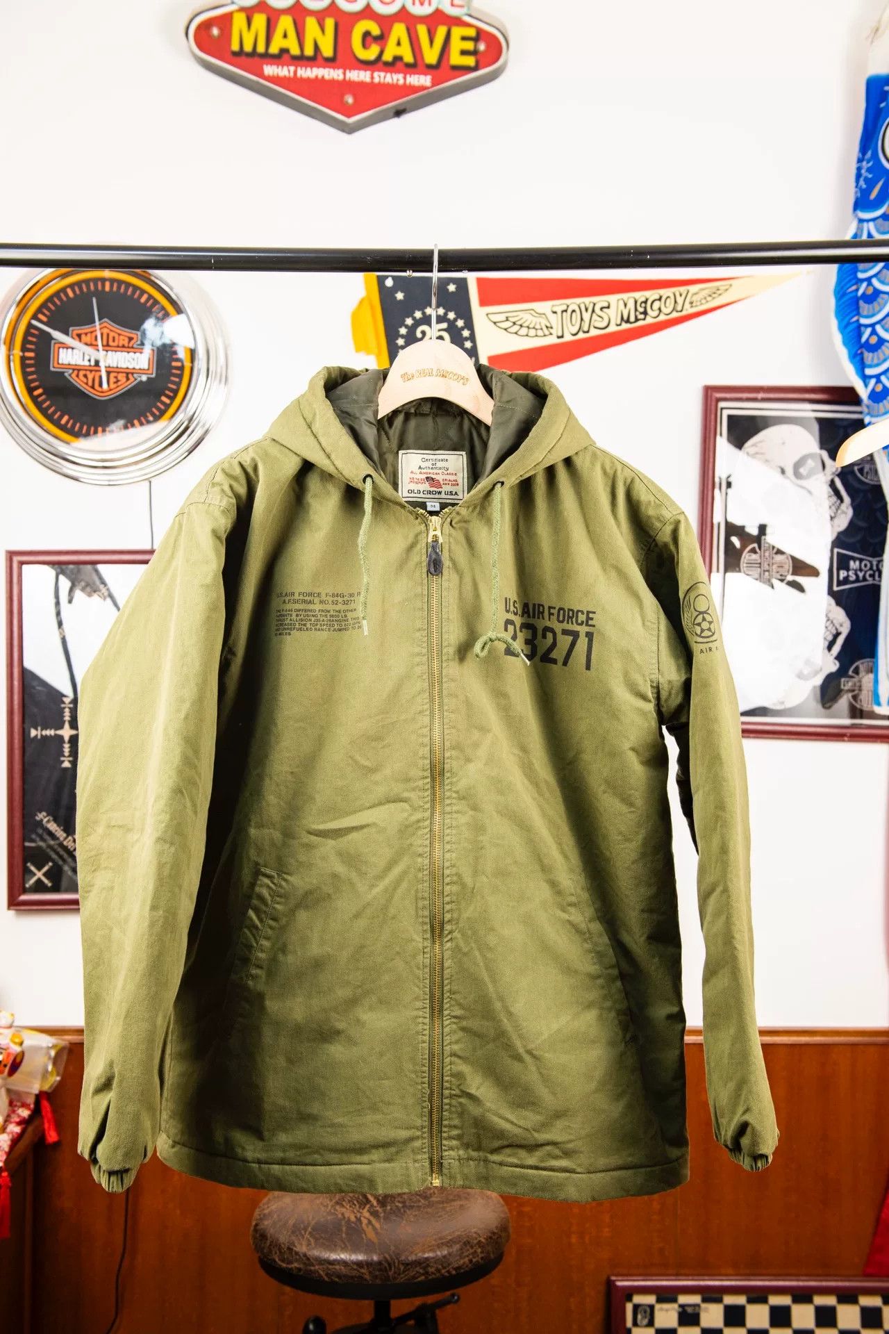 Japanese Brand Old Crow Lightweight Military Jacket Size US M / EU 48-50 / 2 - 1 Thumbnail