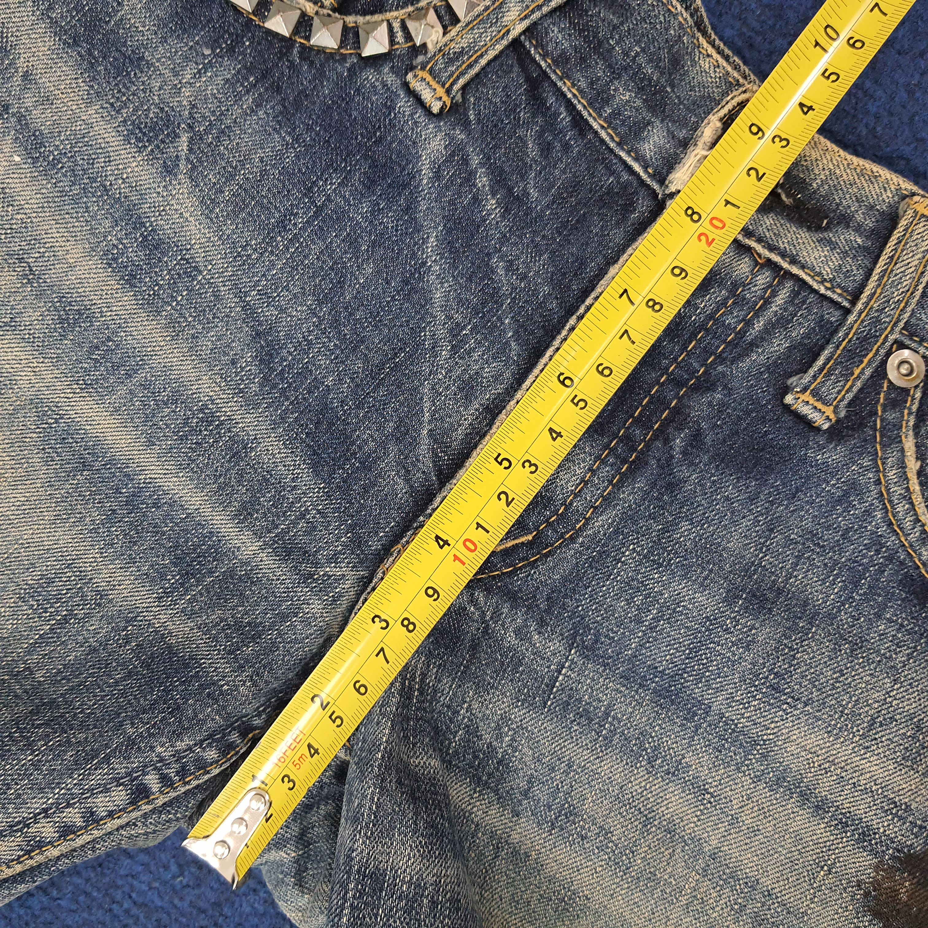 Hysteric Glamour Vintage Hysteric Glamour Japan 3Q Custom Logo Jeans C258N28 Size 27" / US 4 / IT 40 - 11 Thumbnail
