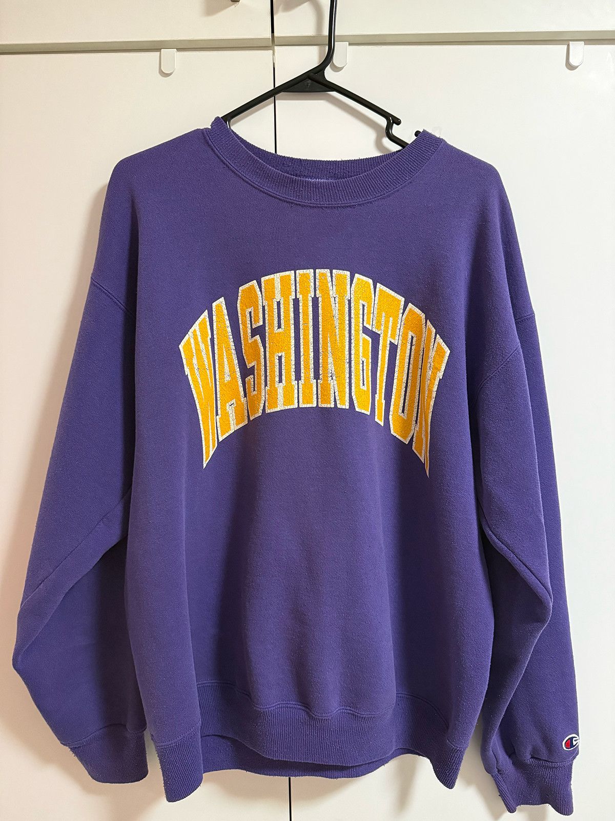 Champion Vintage 90's University of Washington Sweatshirt Size US L / EU 52-54 / 3 - 1 Thumbnail