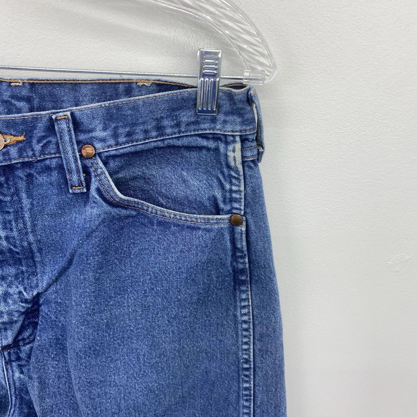 Wrangler Wrangler - Jeans Men's 33x32 Cowboy cut Workwear Ranch USA Size US 32 / EU 48 - 5 Thumbnail