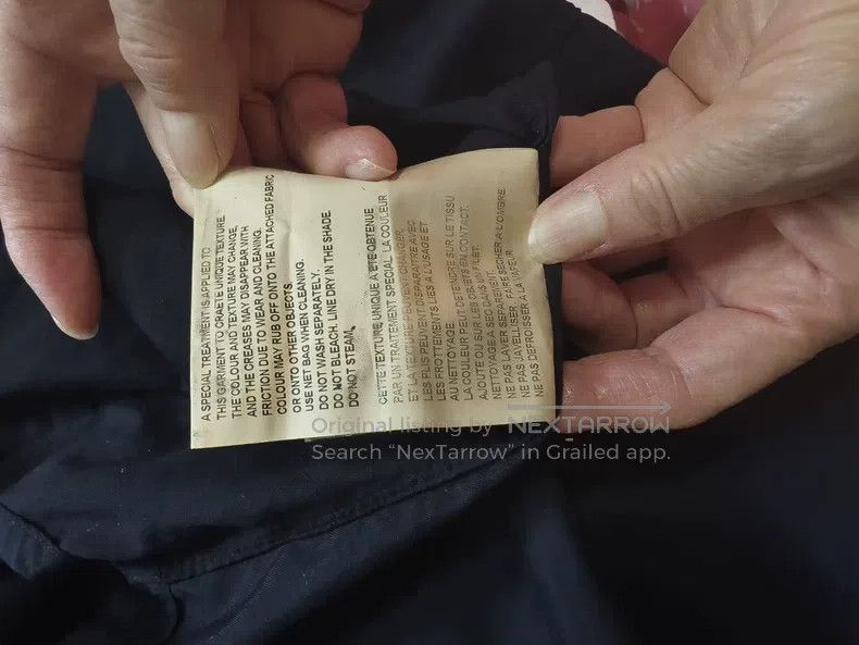 Comme des Garcons Comme Des Garcons Black Long-sleeve Shirt, Size XS Size XS / US 0-2 / IT 36-38 - 7 Thumbnail