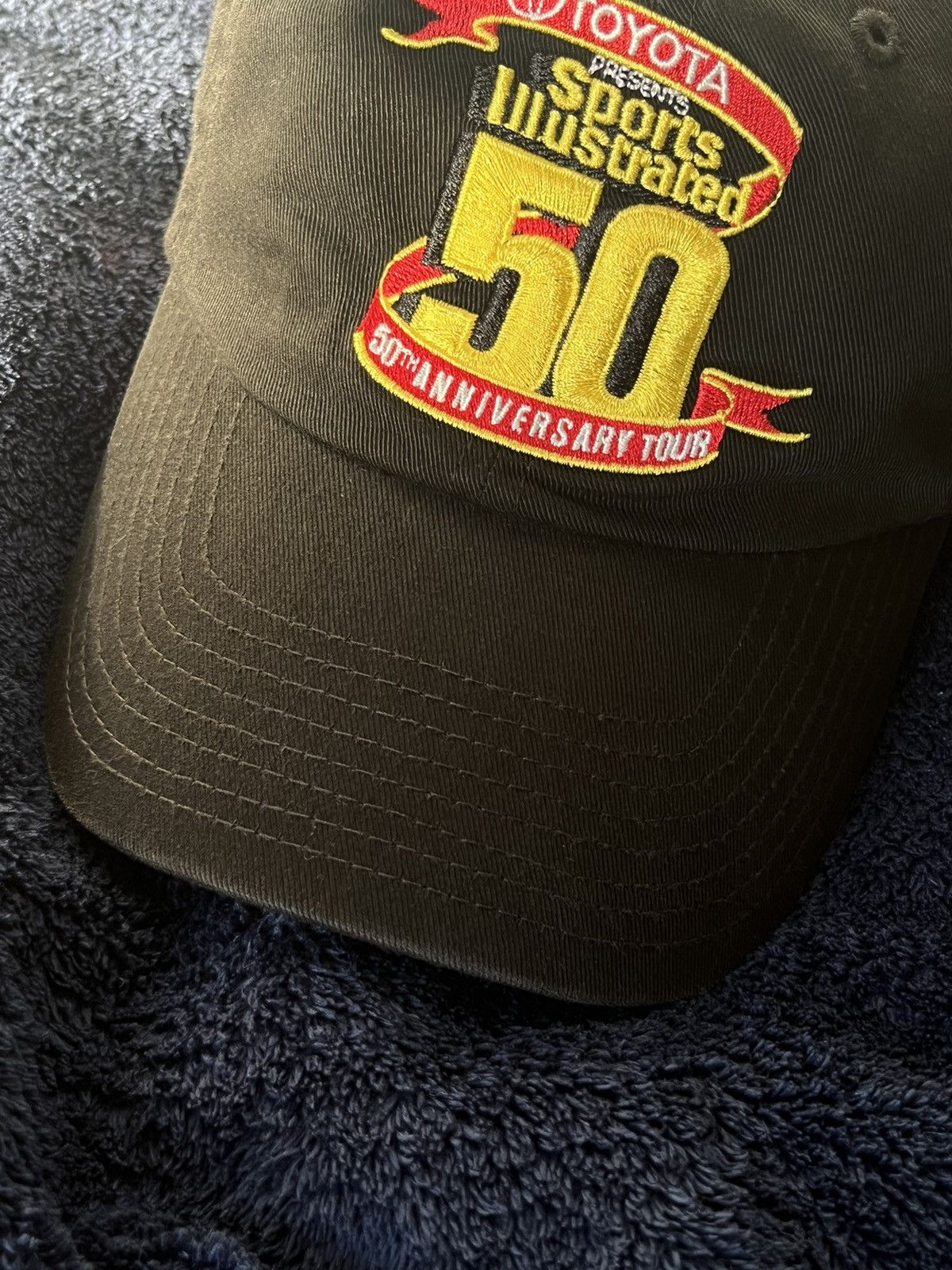 Vintage Vintage Toyota Sports Illustrated 50th Anniversary Tour Cap Size ONE SIZE - 6 Thumbnail