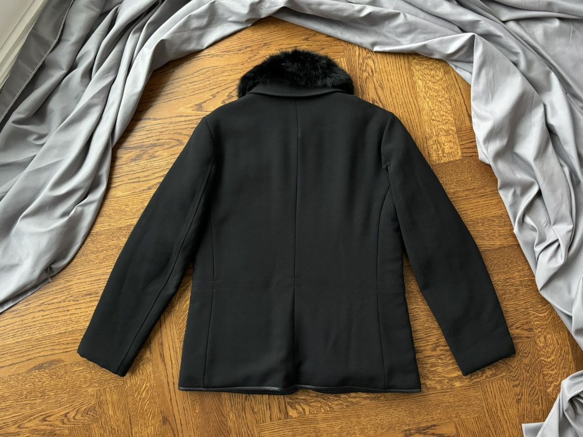Theory Theory Rabbit Fur Trim Collar Winter Jacket Lambskin Bomber Size M / US 6-8 / IT 42-44 - 16 Thumbnail