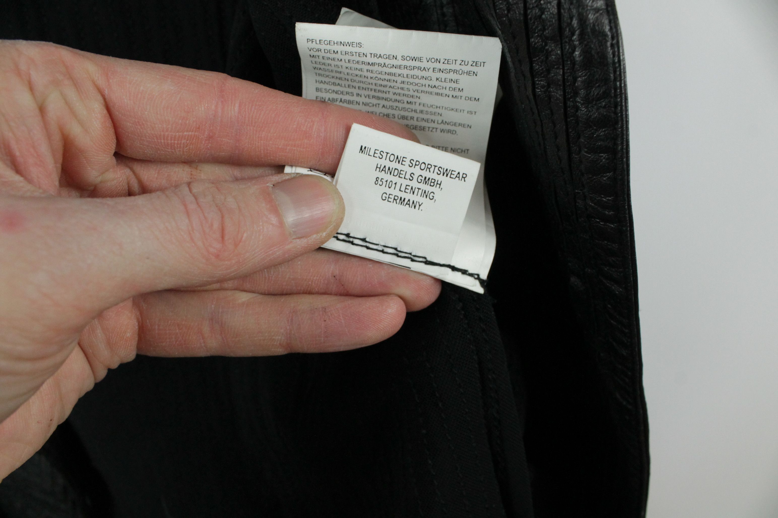 Milestone Milestone Alma Perforation Leather Stretch Jacket Black Size XL / US 12-14 / IT 48-50 - 12 Thumbnail