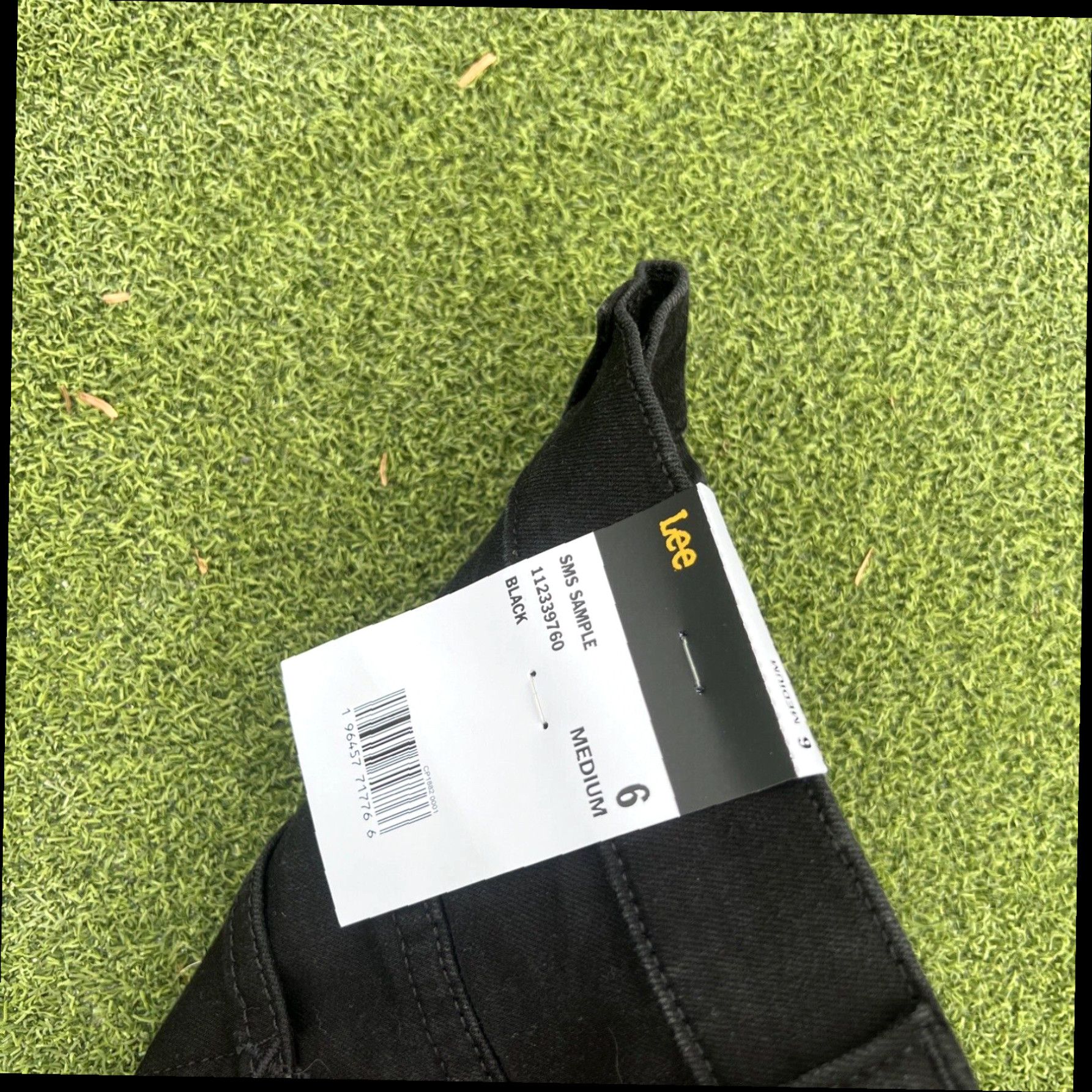 Lee Lee straight leg black Denim Jeans sz 6m New With Tags 27x29 Size 27" / US 4 / IT 40 - 4 Thumbnail