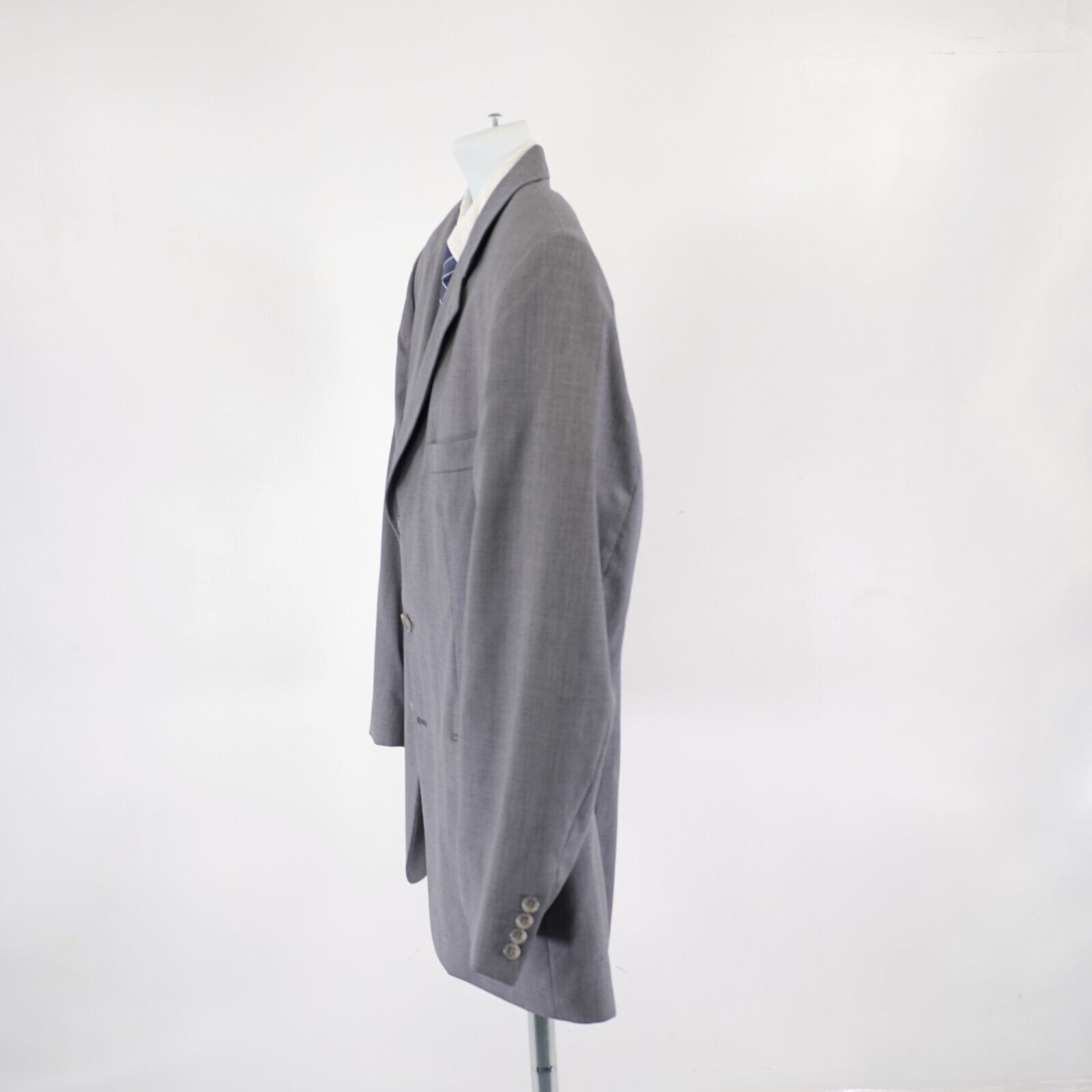 Joseph & Feiss Joseph & Feiss International Twill Wool Gray 44R / Slim 46R Size 44R - 5 Thumbnail