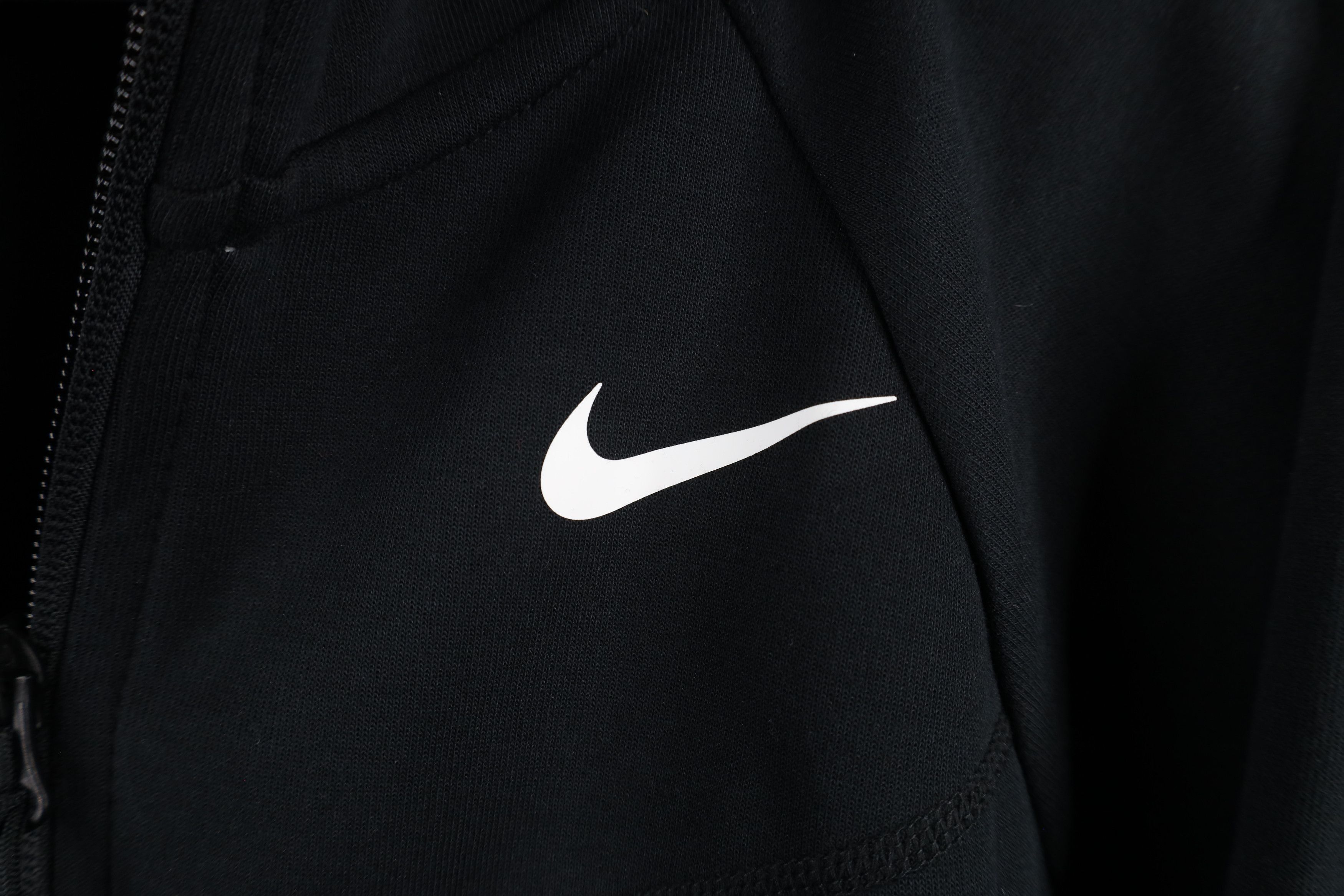Nike × Vintage Nike Tech Fleece Spell Ohio State University Full Zip Hoodie Size M / US 6-8 / IT 42-44 - 4 Thumbnail