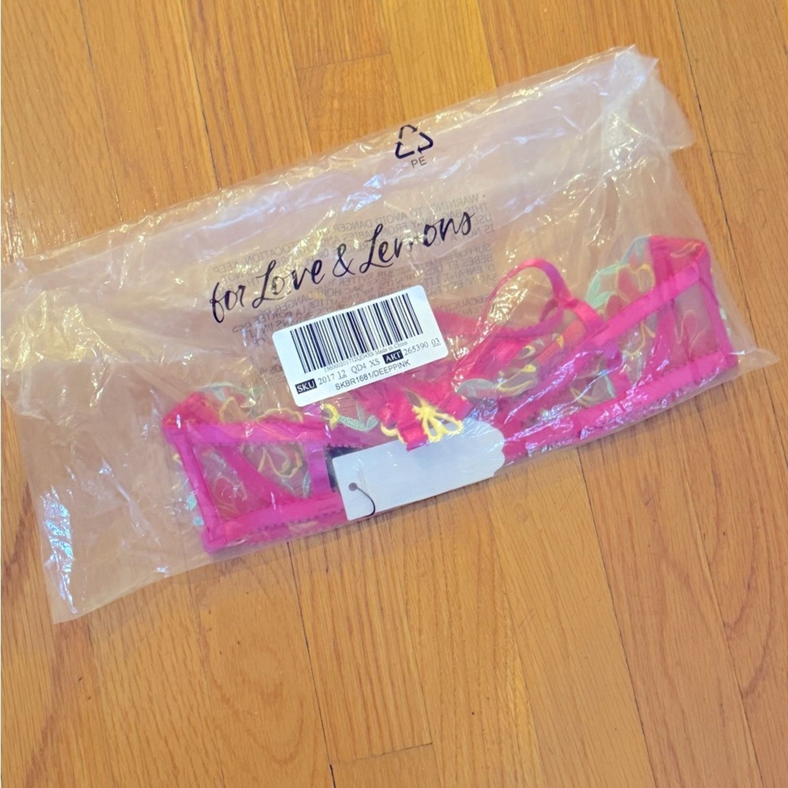 For Love & Lemons FOR LOVE & LEMONS Lucy Monowire Bra Size ONE SIZE - 8 Thumbnail