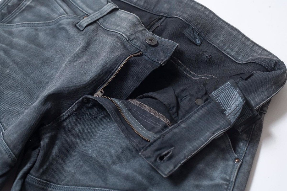 G-Star G-STAR RAW Mens 5620 3D Super Slim W34 L34 Gray Biker Denim Size US 34 / EU 50 - 4 Thumbnail