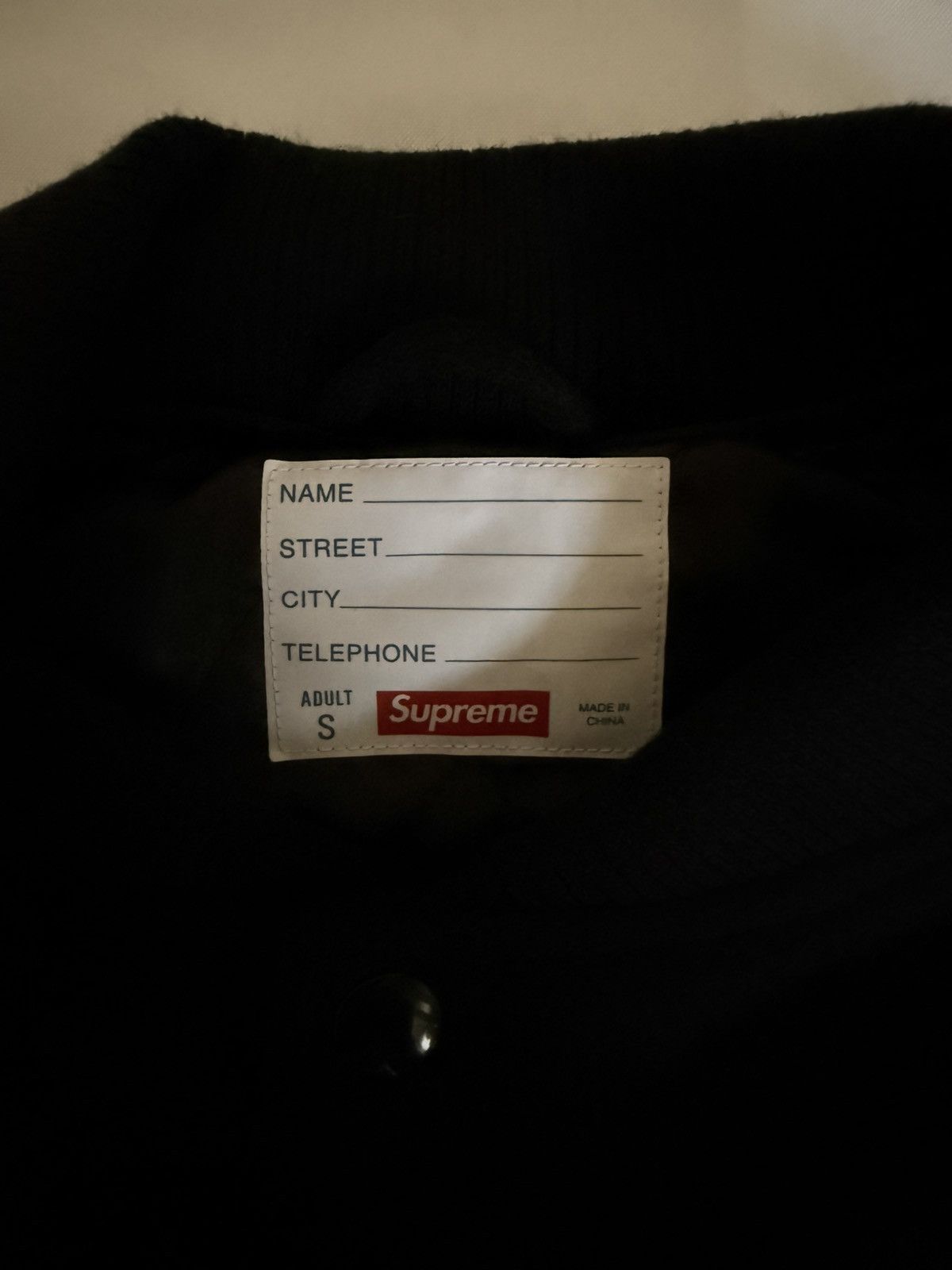 Supreme SUPREME Big Logo Chenille Varsity Jacket Size US S / EU 44-46 / 1 - 3 Thumbnail