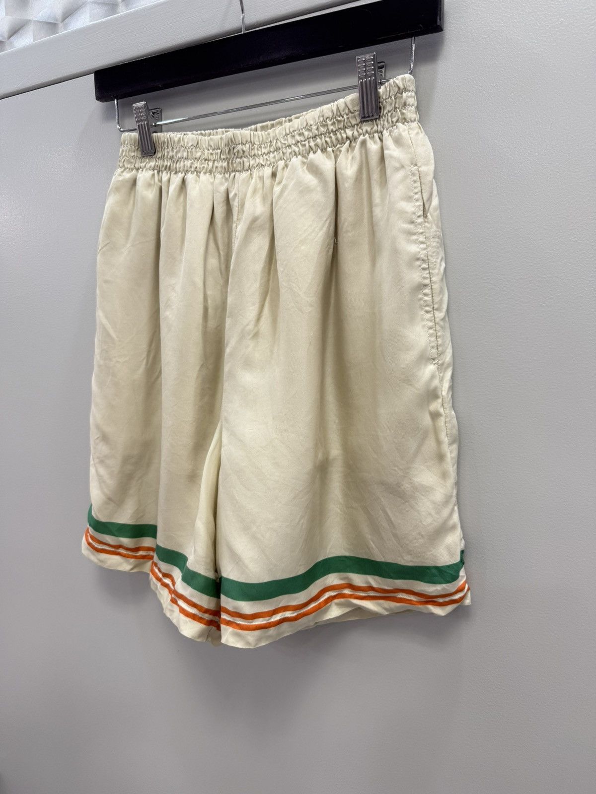 Casablanca Casablanca Silk Tennis Club Shorts Size US 30 / EU 46 - 3 Thumbnail