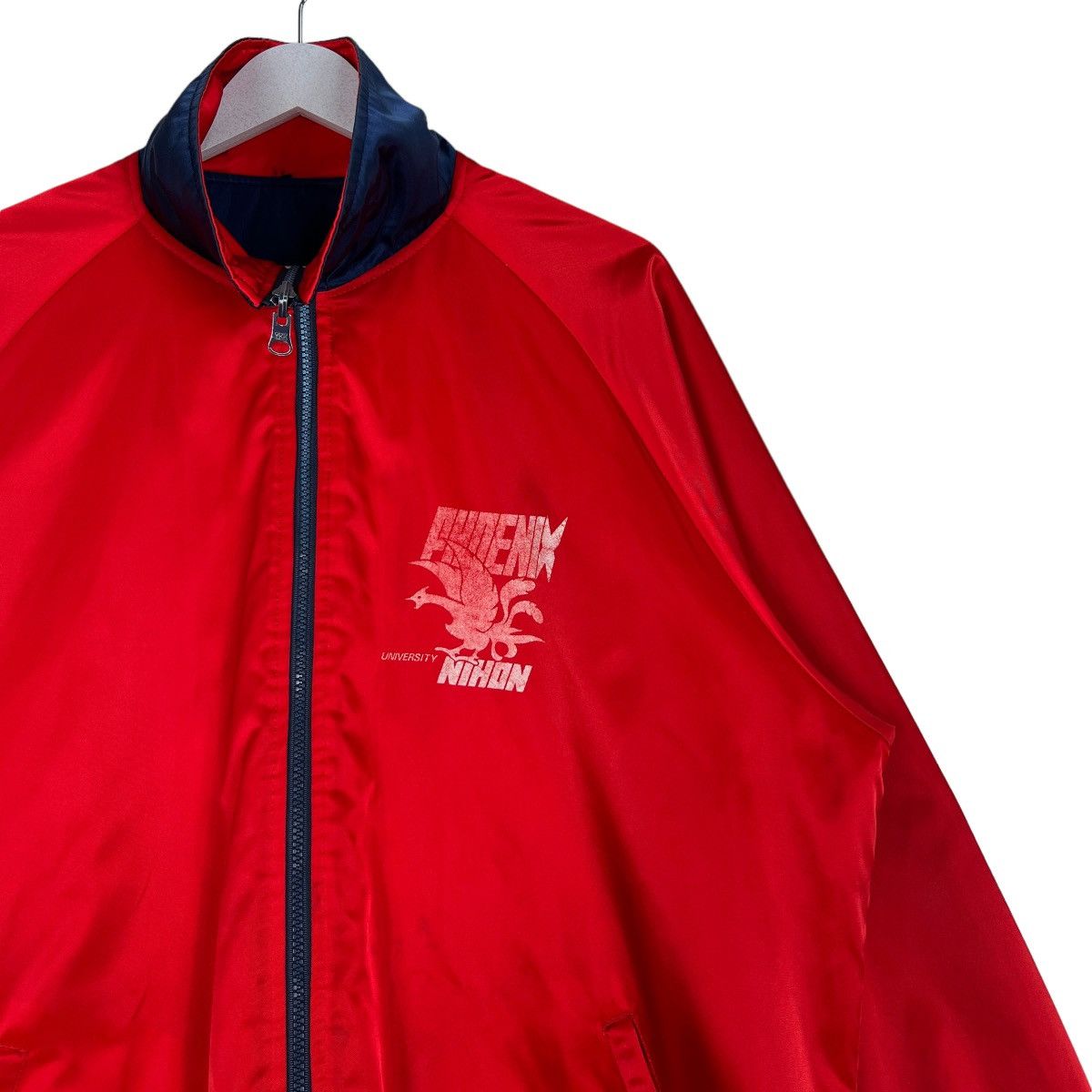 🔥 VINTAGE POENIX NIHON UNIVERSITY REVERSIBLE BOMBER JACKET