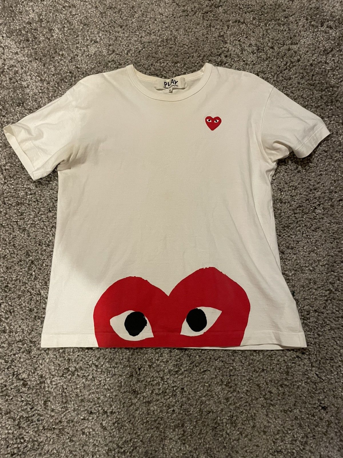 Comme Des Garçons Play Logo T-Shirt
