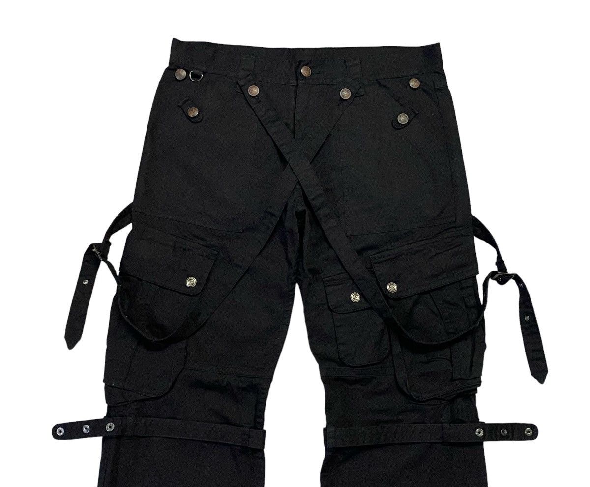 If Six Was Nine Japanese Brand “CHIL DEROC III” Bondage Pants Size US 32 / EU 48 - 14 Thumbnail