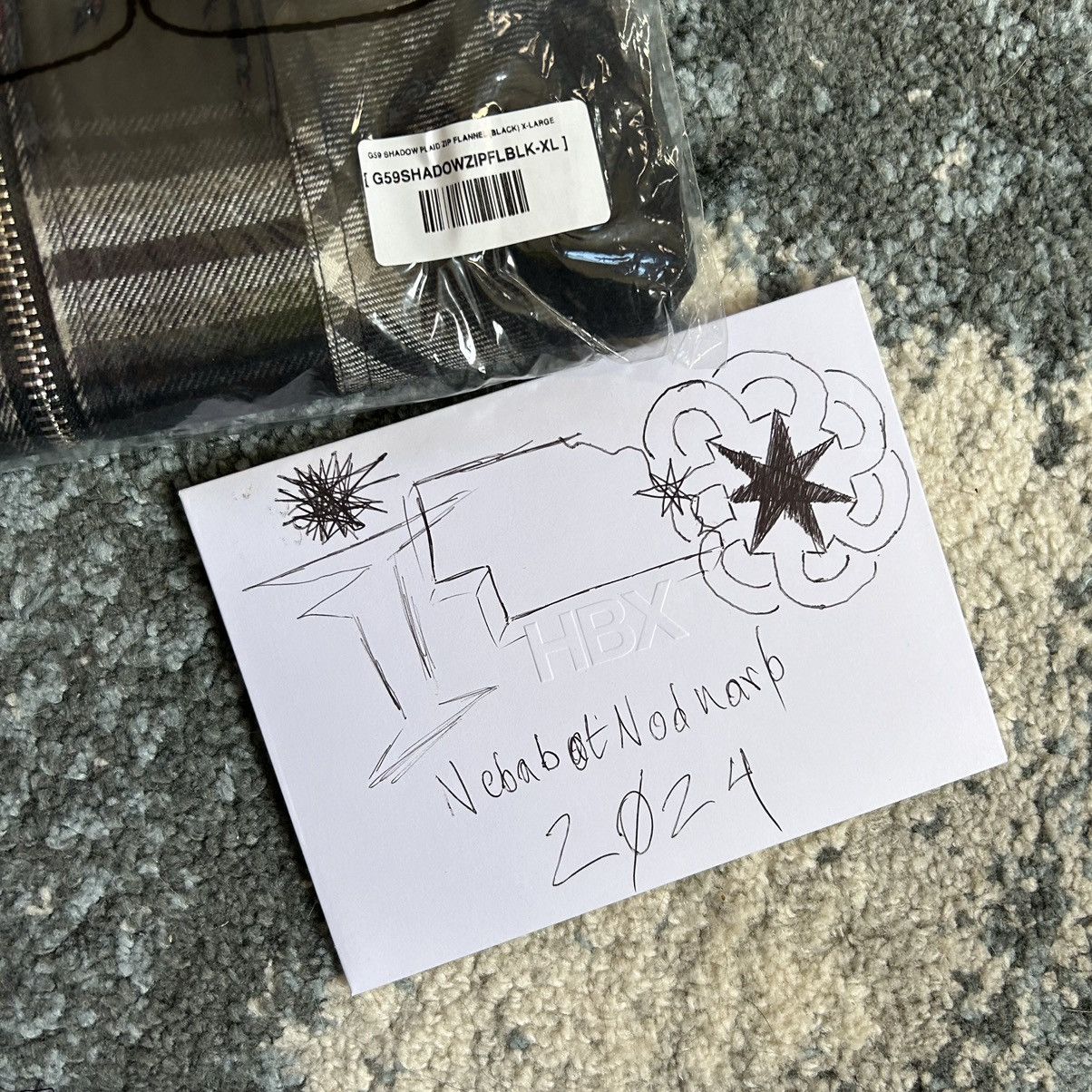 Fuck The Population × G59 Records G*59 SHADOW PLAiD ZiP-UP FLANNEL Size US XL / EU 56 / 4 - 5 Thumbnail