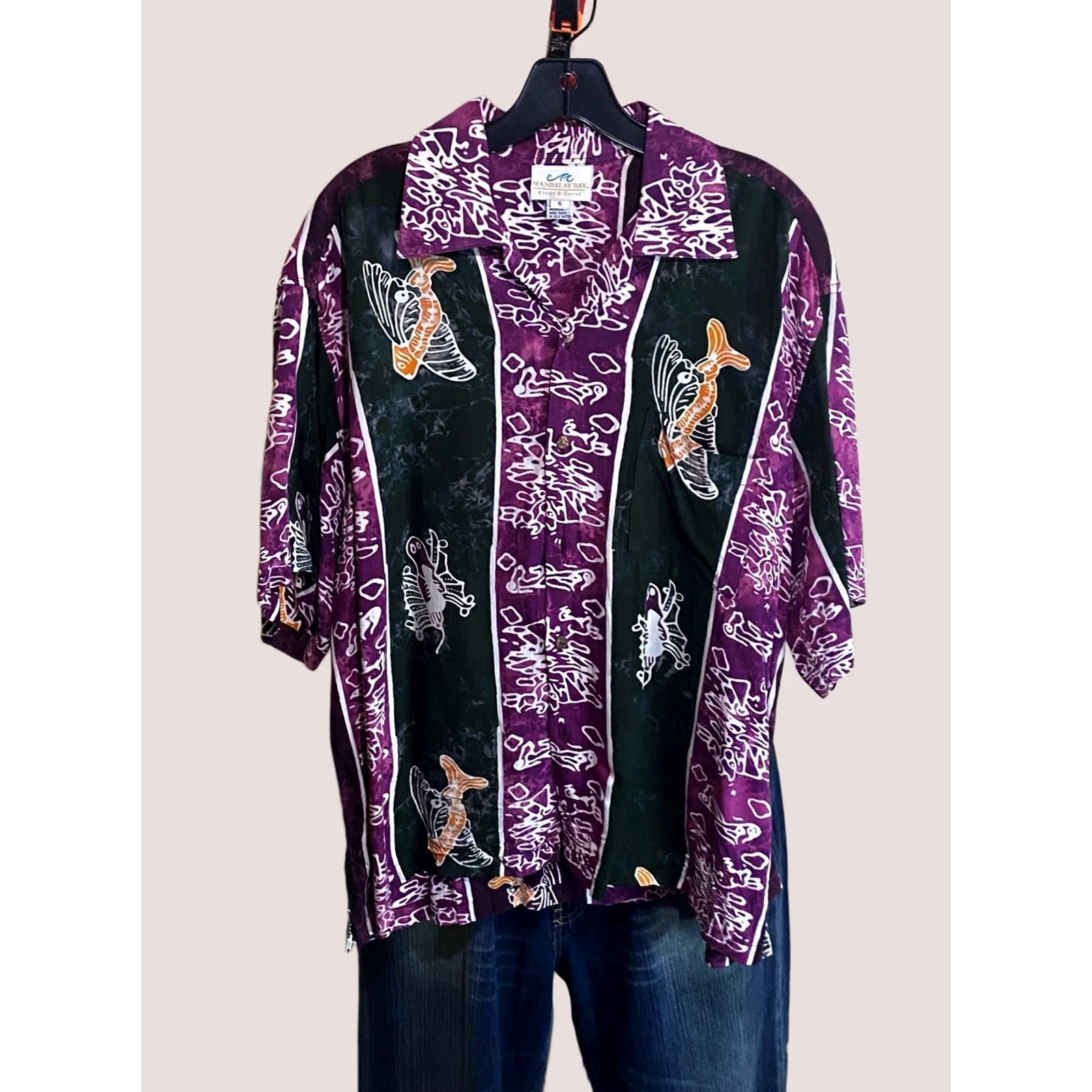 Vintage Mandalay Bay Resort Casino Shirt Vegas Artwork Small S Mens Size US S / EU 44-46 / 1 - 1 Thumbnail