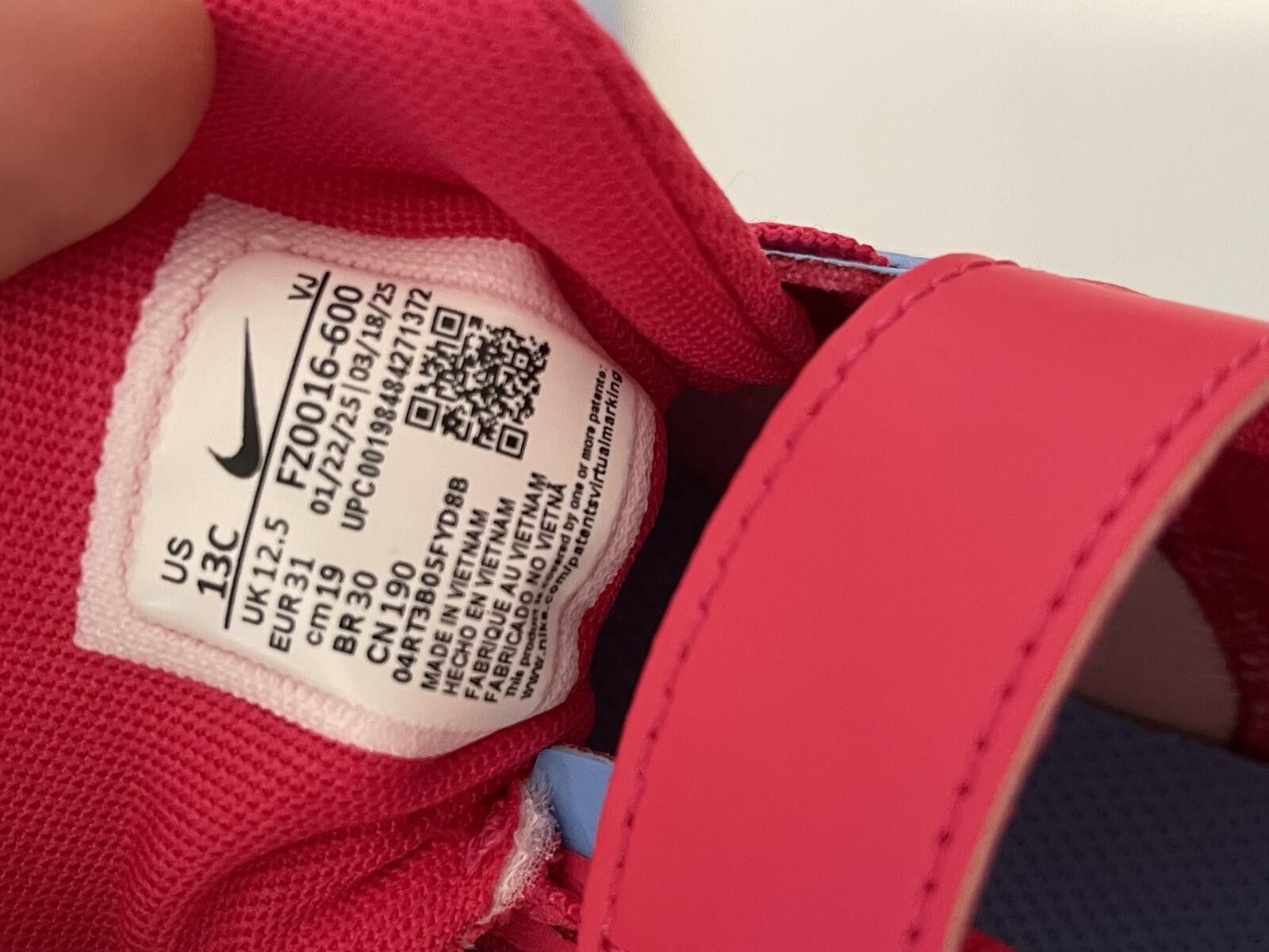 Nike Nike Sonic Fly Kids Running Shoes Velcro Strap Size Other Size US 5 / EU 37 - 5 Thumbnail