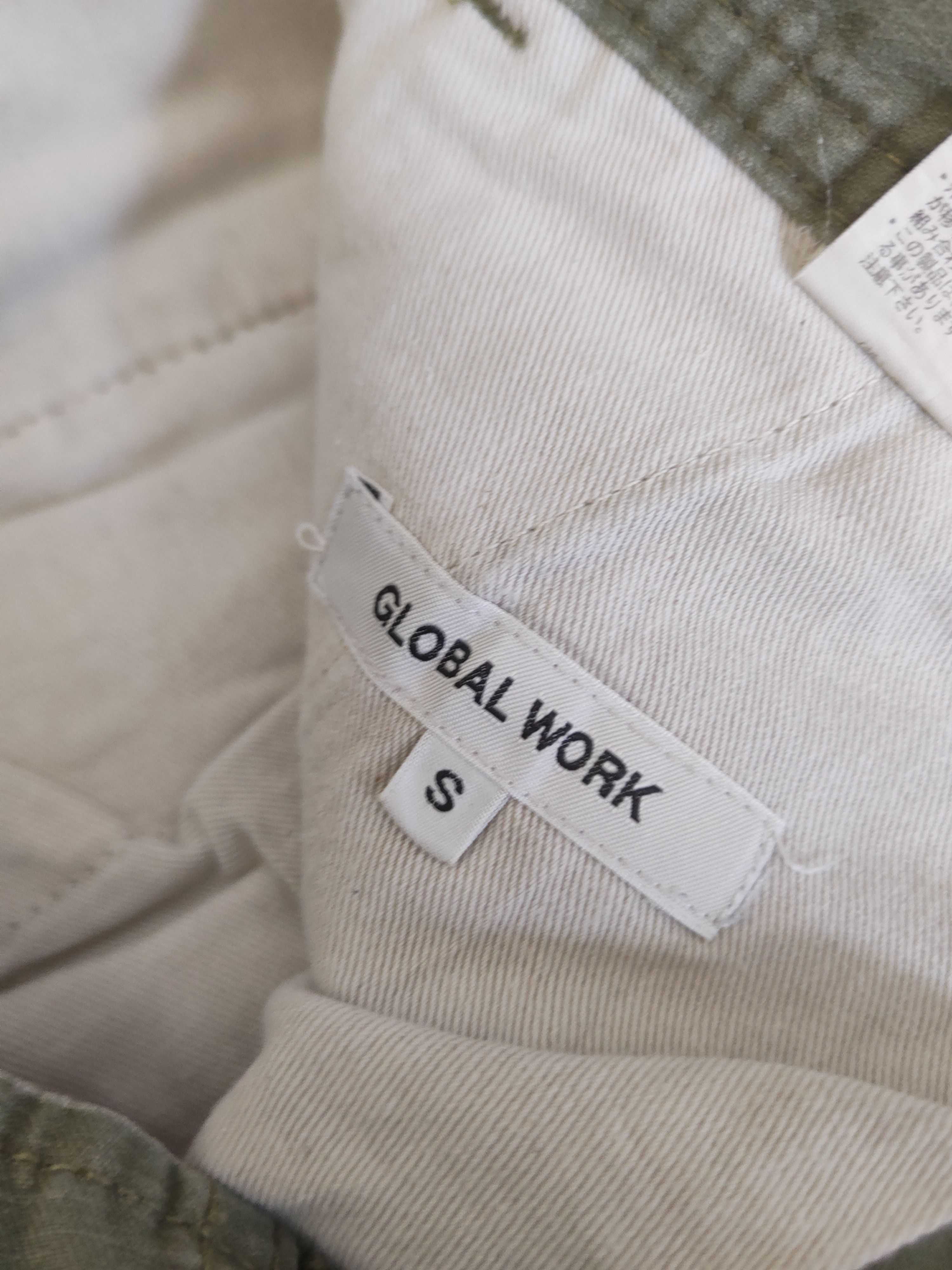 Japanese Brand DLL Global Work Army Green Multipocket Cargo Pants #1912 Size US 30 / EU 46 - 13 Thumbnail