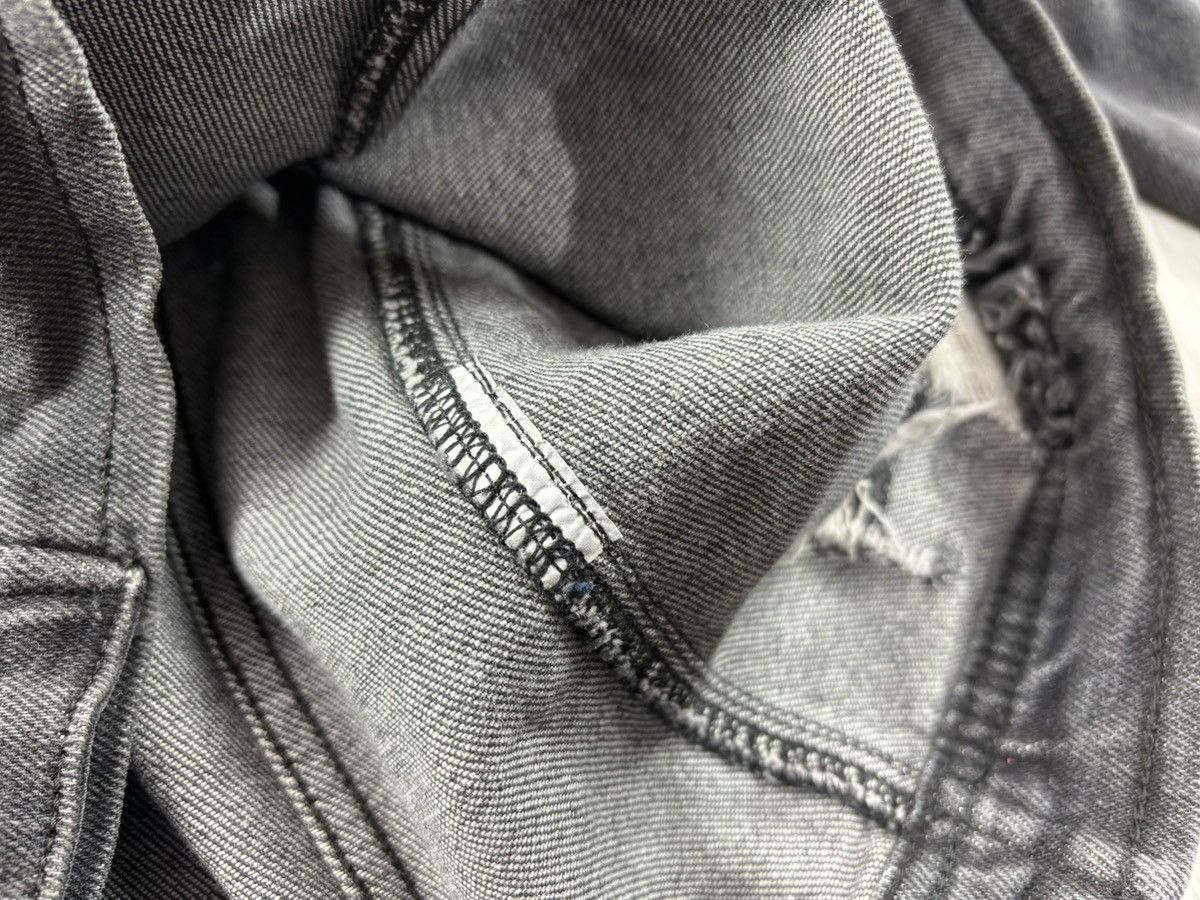 Diesel Womens denim jacket Diesel Size S/M Color Gray Size M / US 6-8 / IT 42-44 - 7 Thumbnail