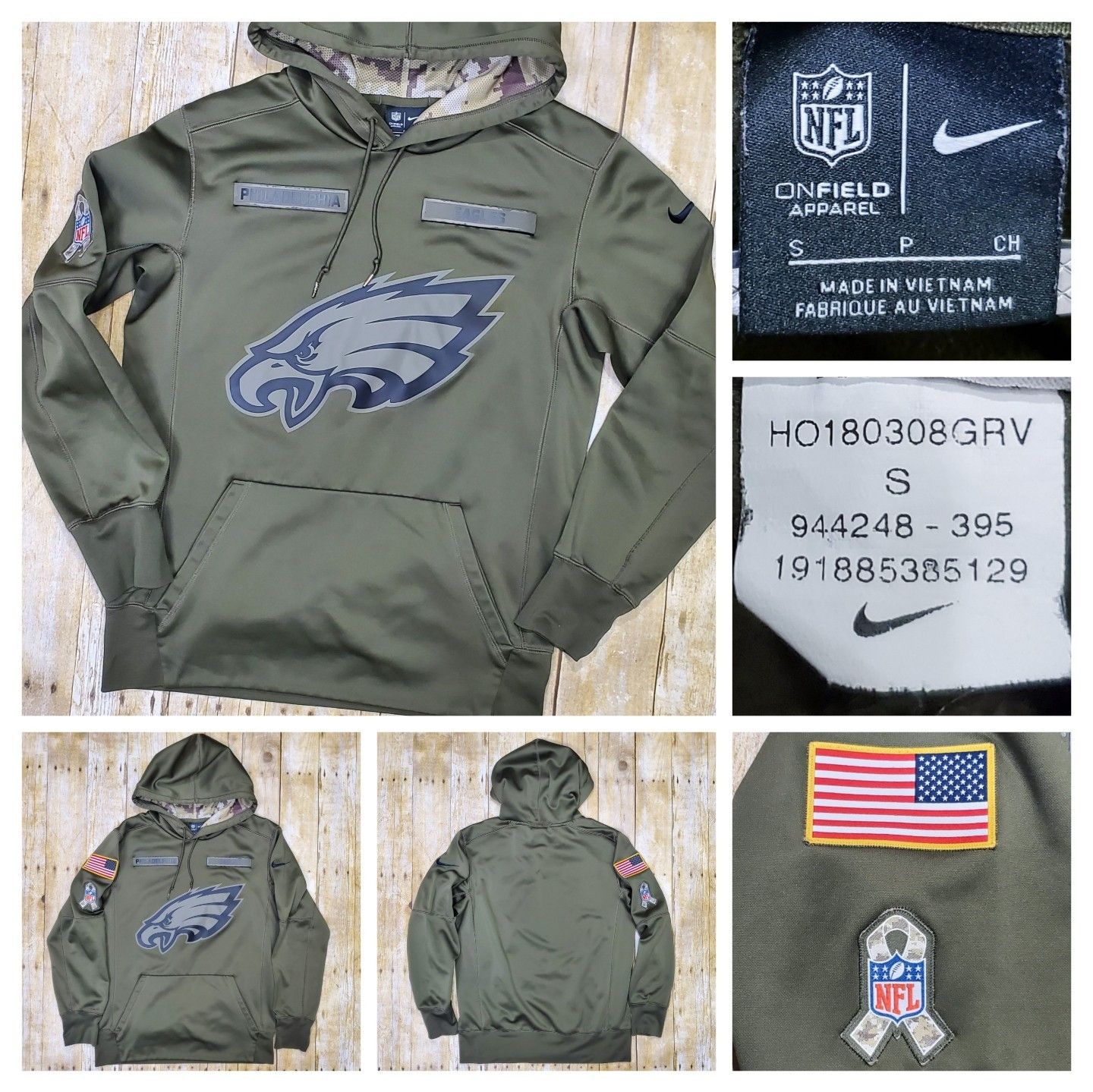 Eagles salute to service hoodie 2018 online