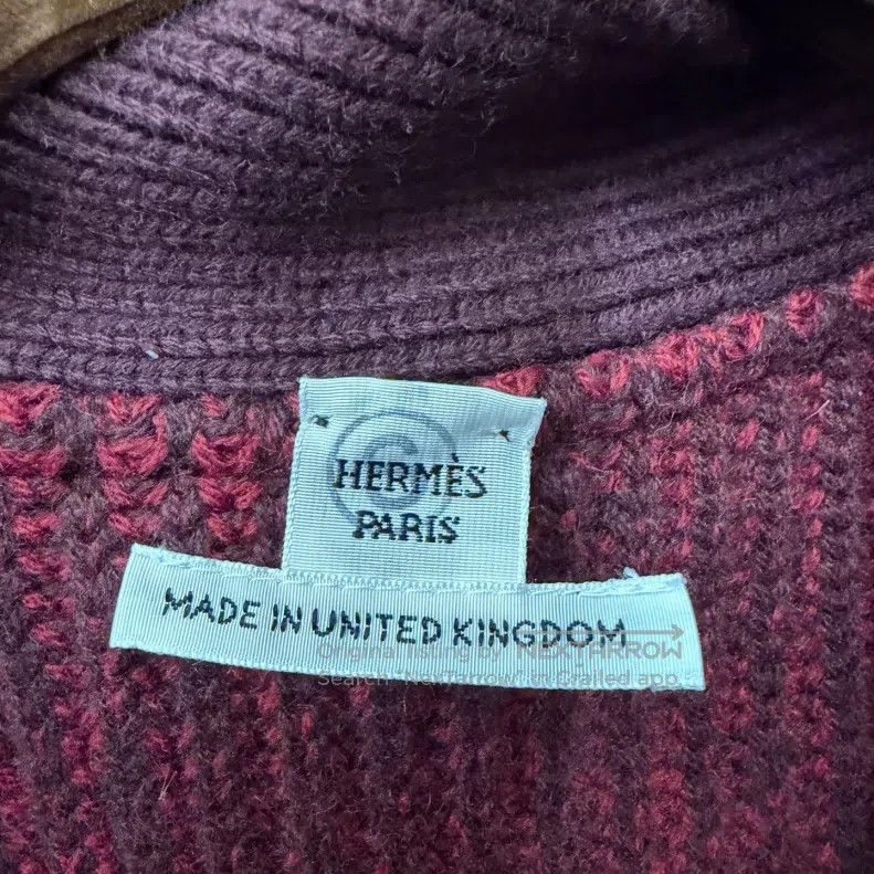 Hermes Hermes Red Cashmere Knit Mid-Length Open Cardigan Jacket Size XS / US 0-2 / IT 36-38 - 3 Thumbnail