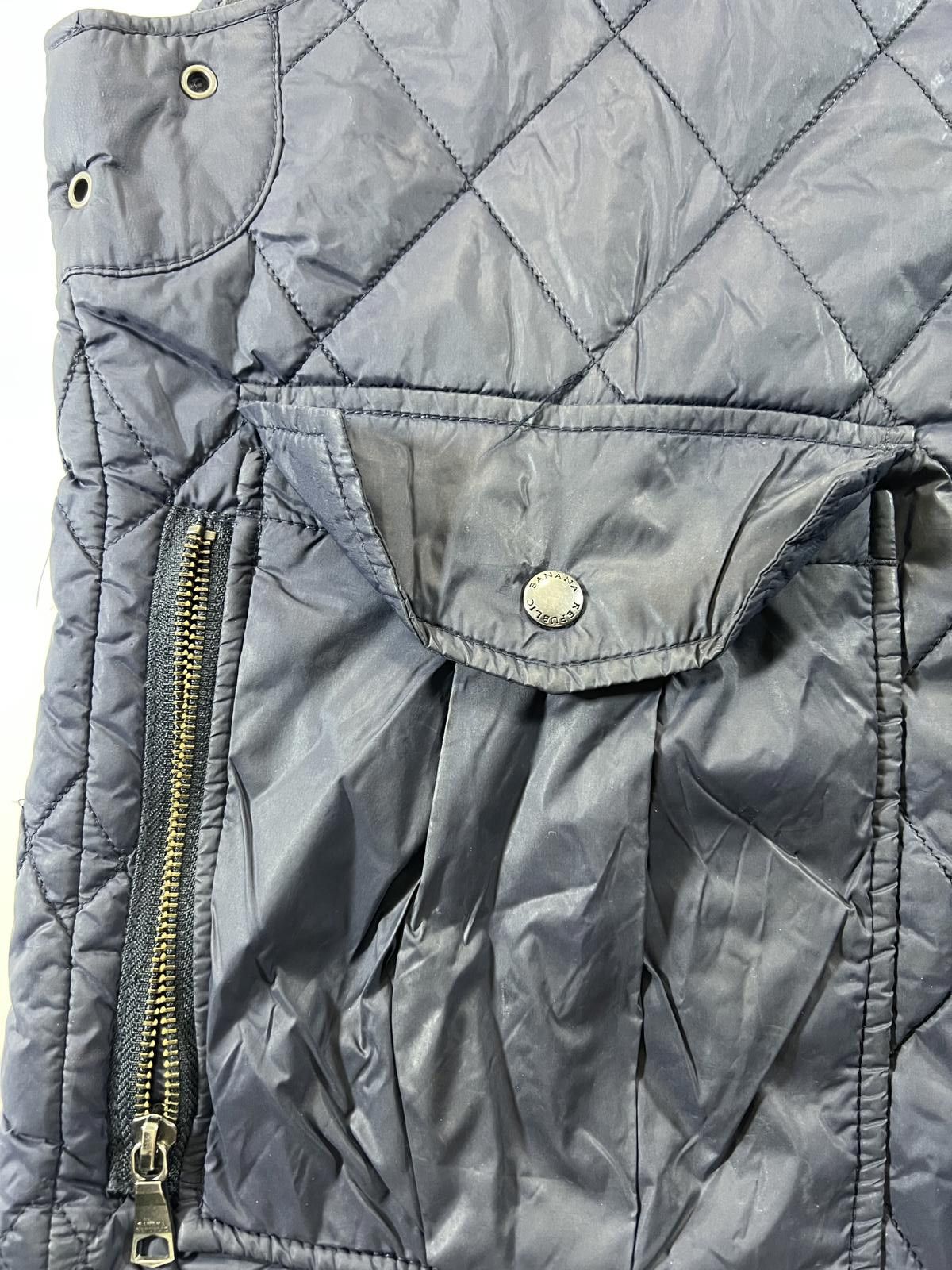 Banana Republic Banana Republic Quilted Navy Blue Vest M Size US M / EU 48-50 / 2 - 5 Thumbnail