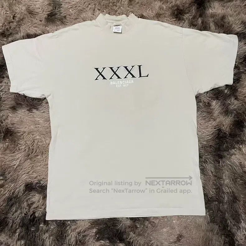 Balenciaga Balenciaga Embroidered Logo Short Sleeve Size US S / EU 44-46 / 1 - 1 Thumbnail