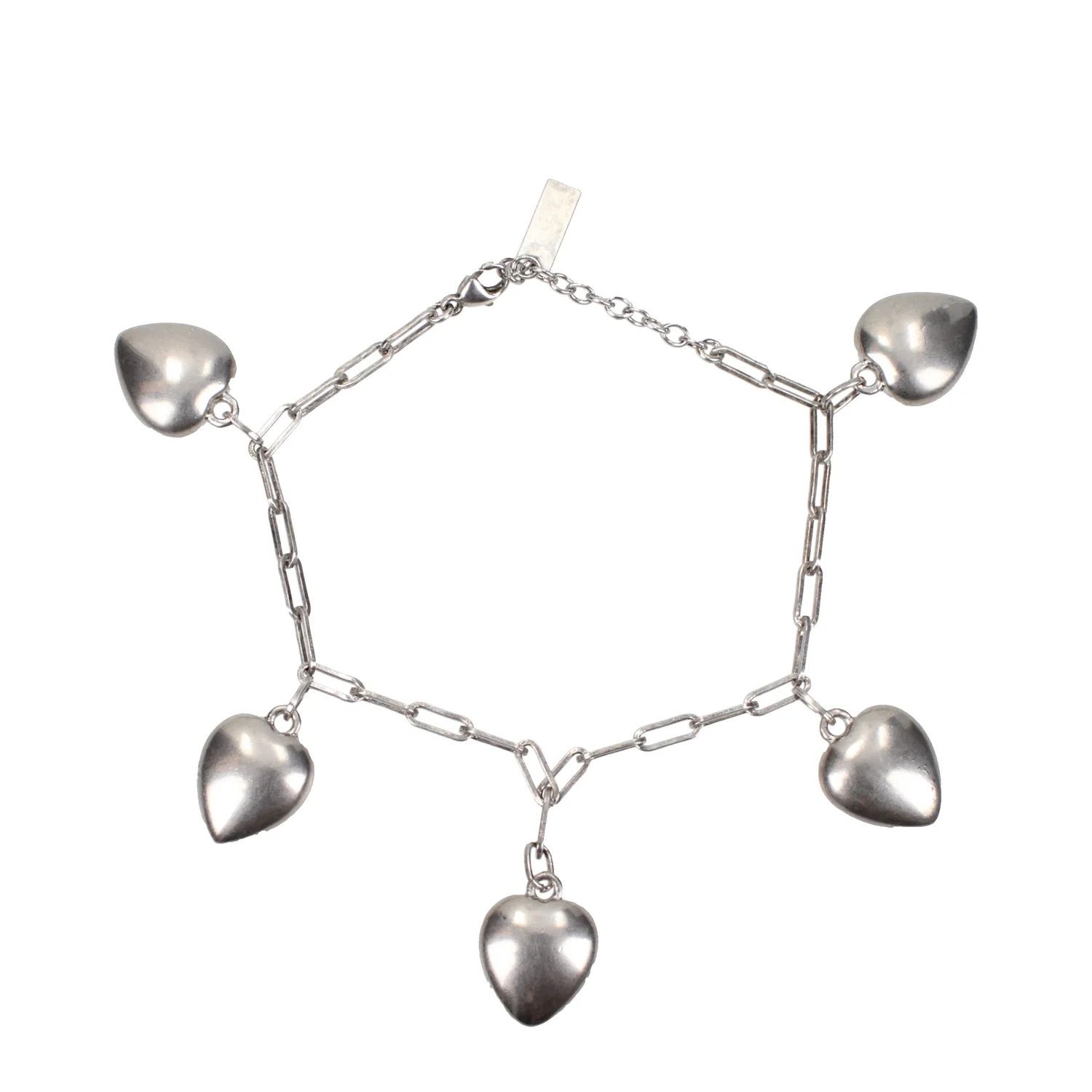 Saint Laurent Paris ob1o1e1124 Size: OS / Metal Bracelet in Silver Size ONE SIZE - 1 Preview