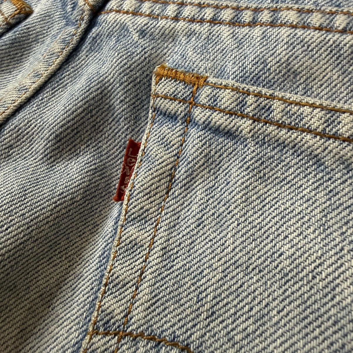 Levi's Vintage 90s Levis 606-0217 Faded Aging Distressed Denim W30 Size US 30 / EU 46 - 9 Thumbnail
