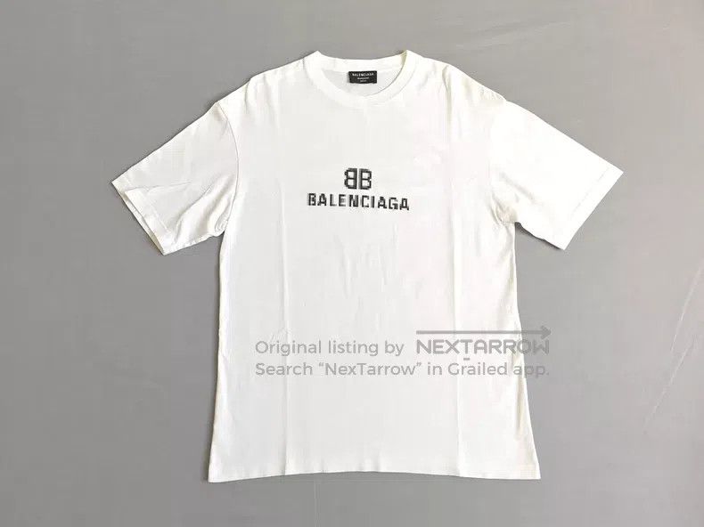 Balenciaga Balenciaga Mosaic Short Sleeve T-Shirt Size US XXS / EU 40 - 1 Thumbnail