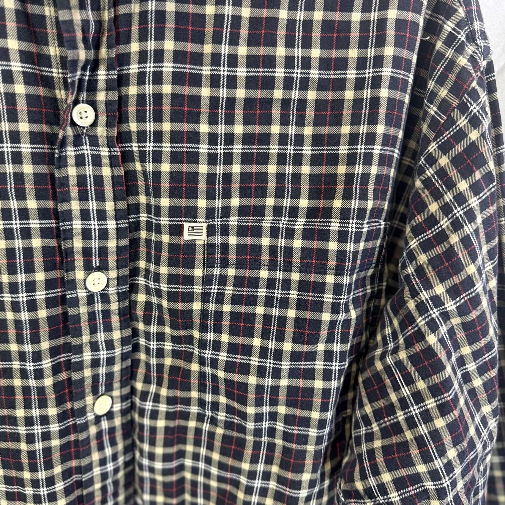 Polo Ralph Lauren Polo Ralph Lauren Shirt Mens XL Plaid Button Down Pocket Casual Size US XL / EU 56 / 4 - 3 Thumbnail