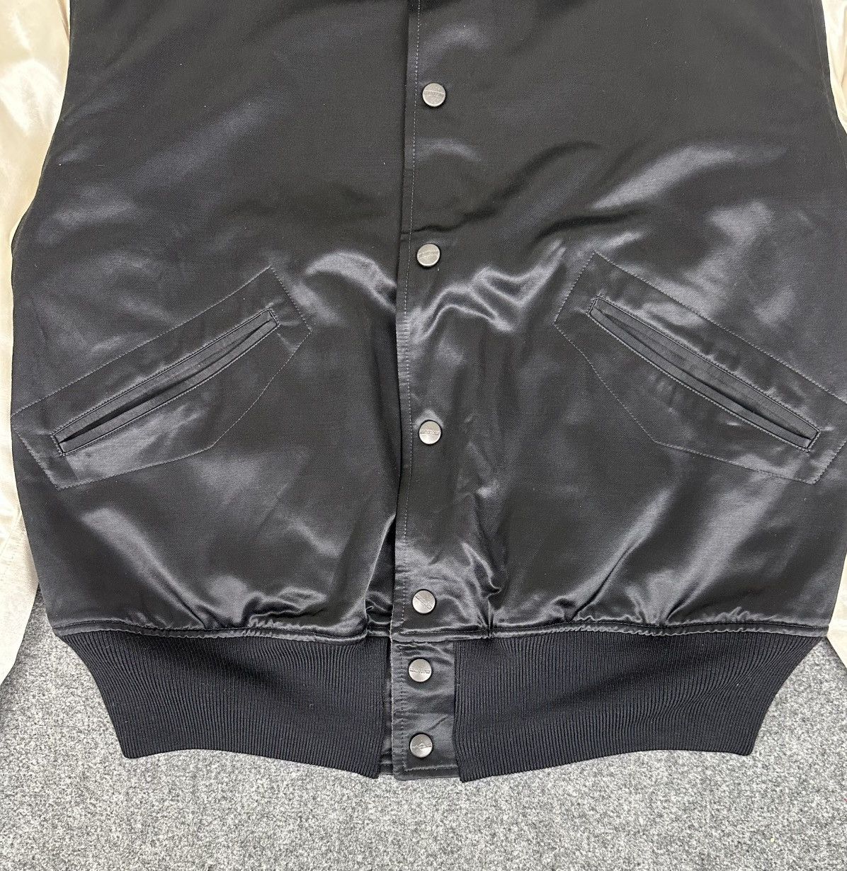 Jil Sander Jil Sander by Raf Simons Cashmere/Satin Reversible Varsity Size US S / EU 44-46 / 1 - 13 Thumbnail