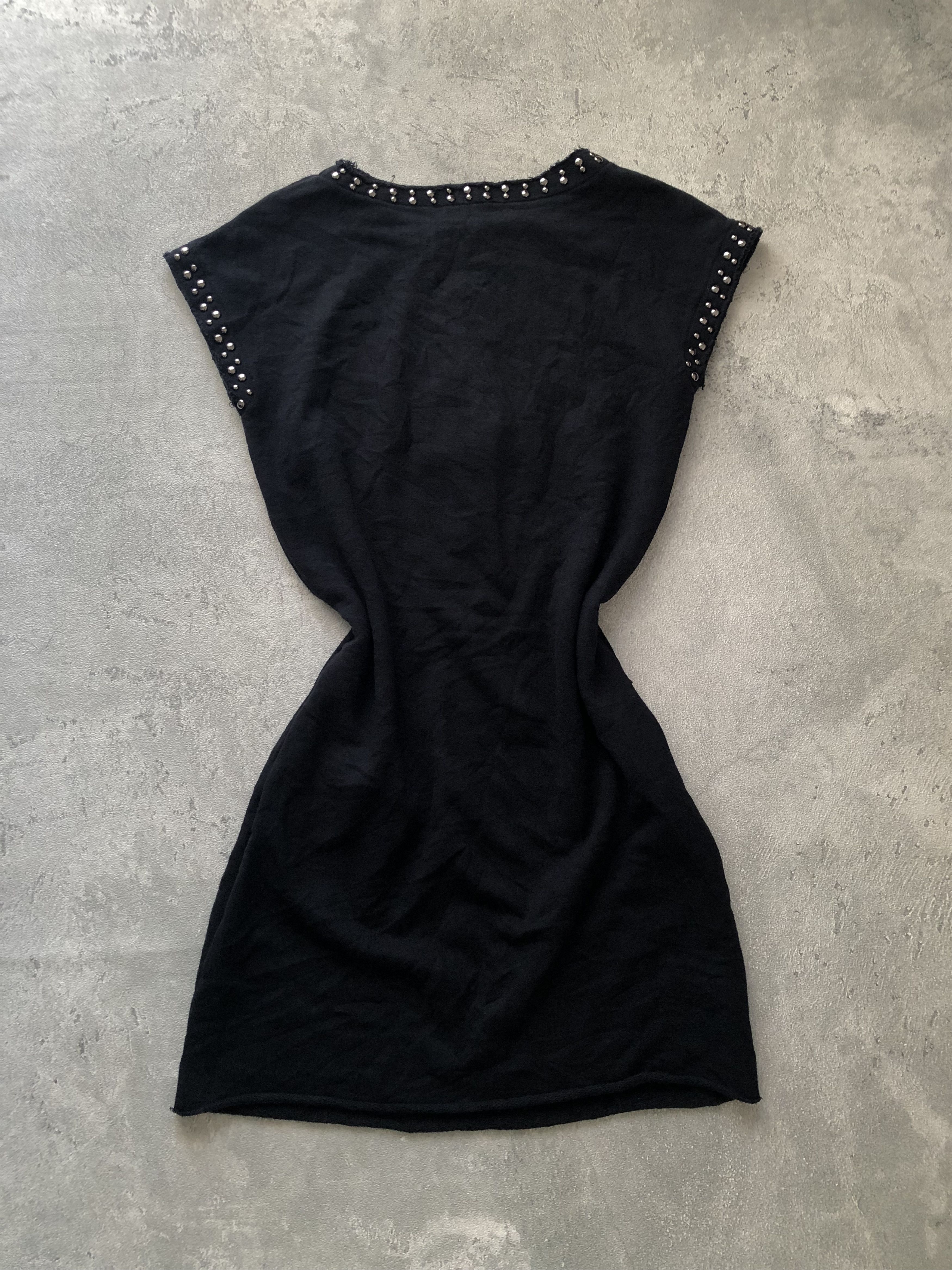 Diesel × Vintage Diesel Dress Black Studded Style Size M / US 6-8 / IT 42-44 - 12 Thumbnail