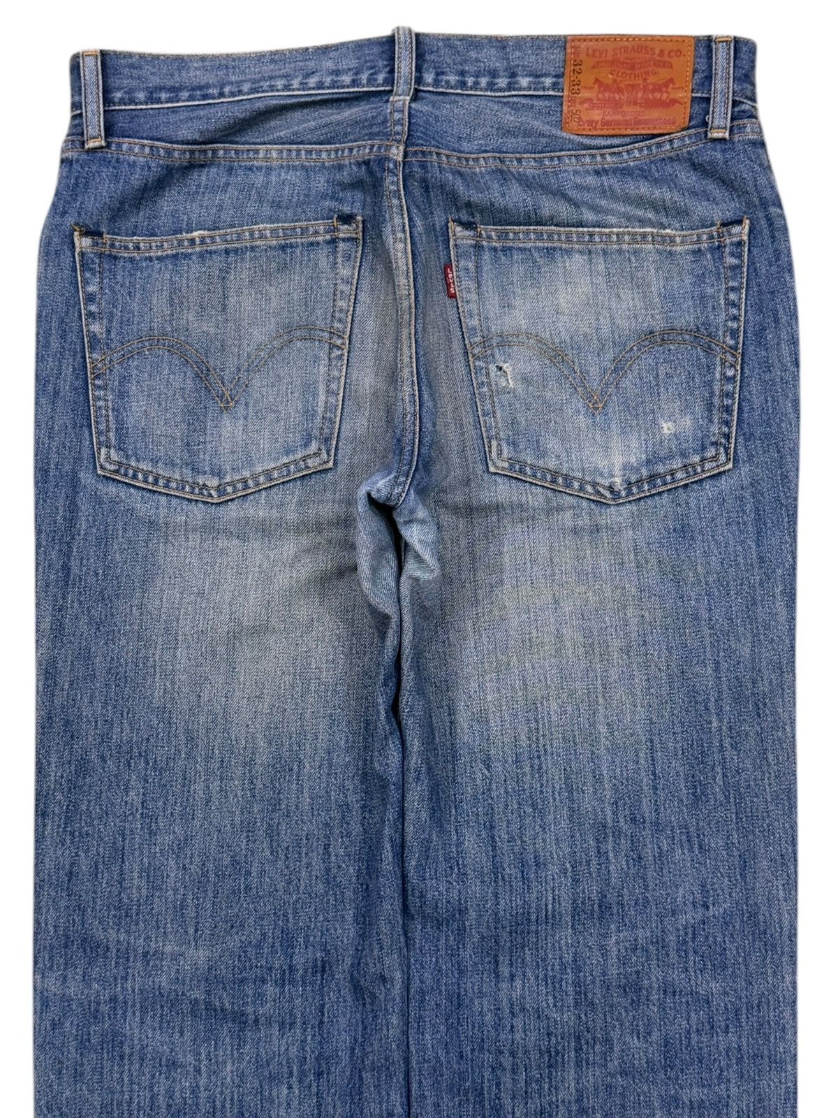 Levi's Vintage Levi’s 502 Japan Market Denim Vintage Blue Wash W34 Size US 34 / EU 50 - 5 Thumbnail