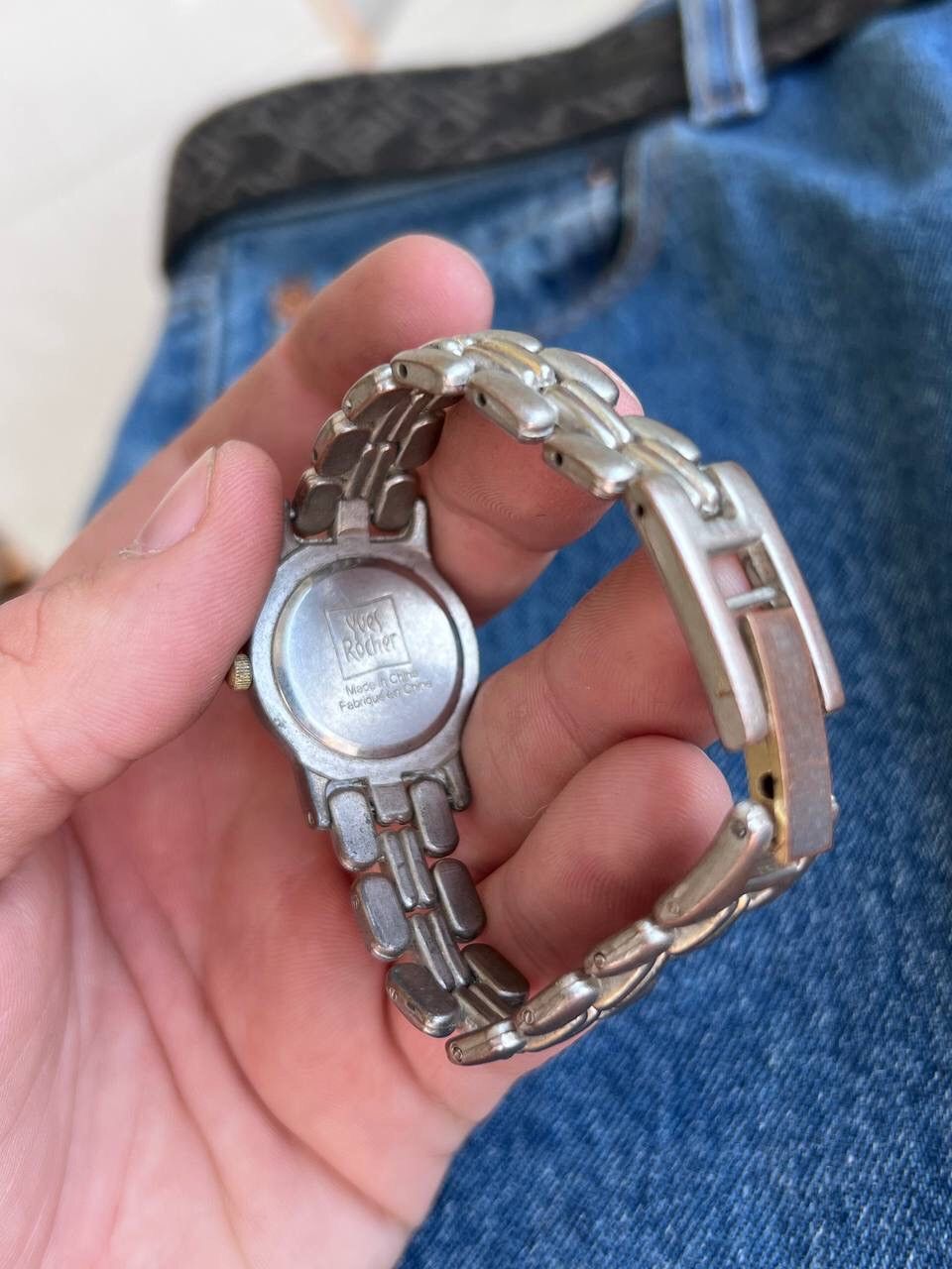 Japanese Brand × Vintage Vintage Japanese style futuristic Link ⛓ Metal Watch Size ONE SIZE - 2 Thumbnail